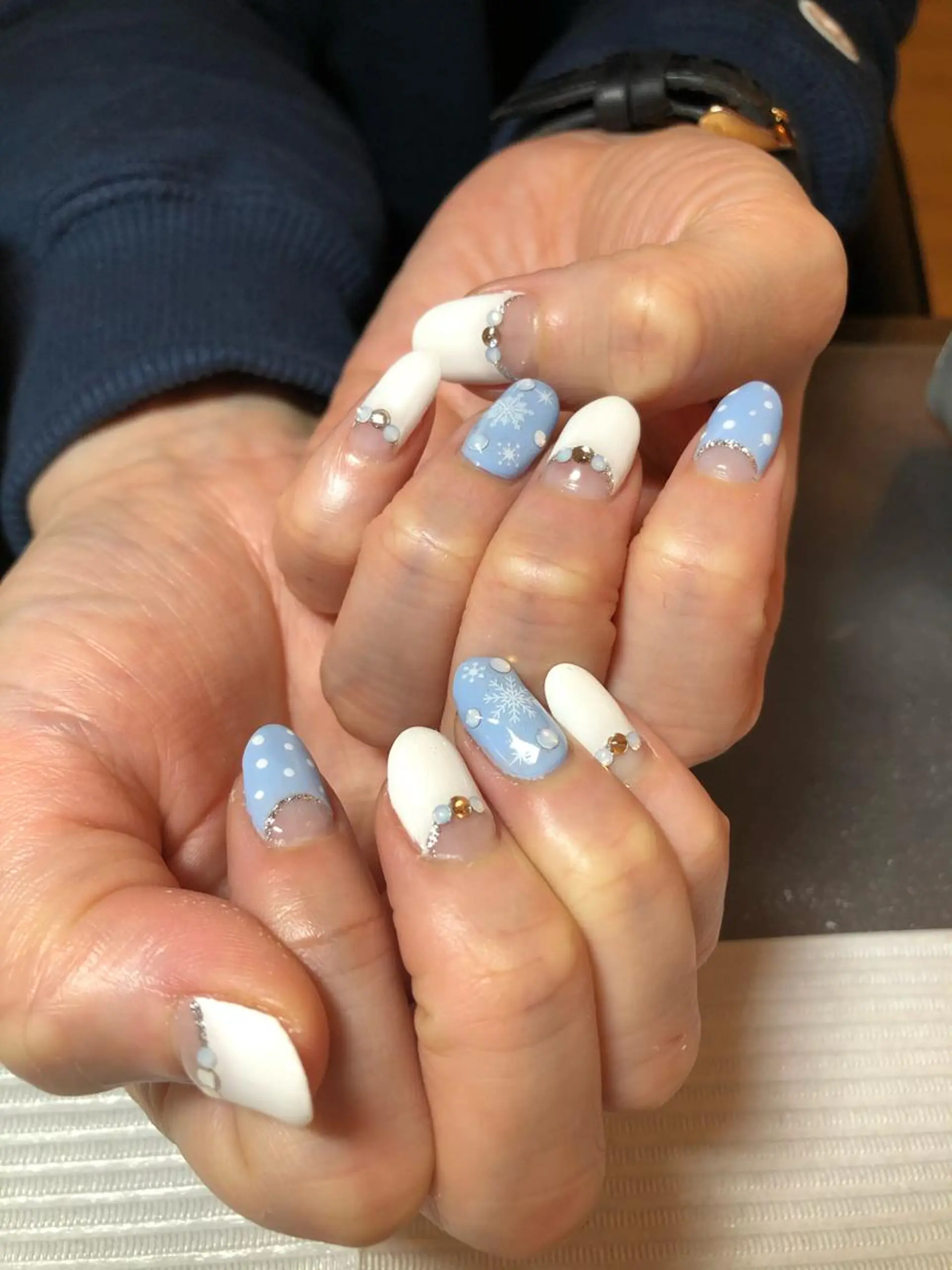 ネイル 冬ネイル 吉野✨ ネイルデザイナー✨のネイルデザイン