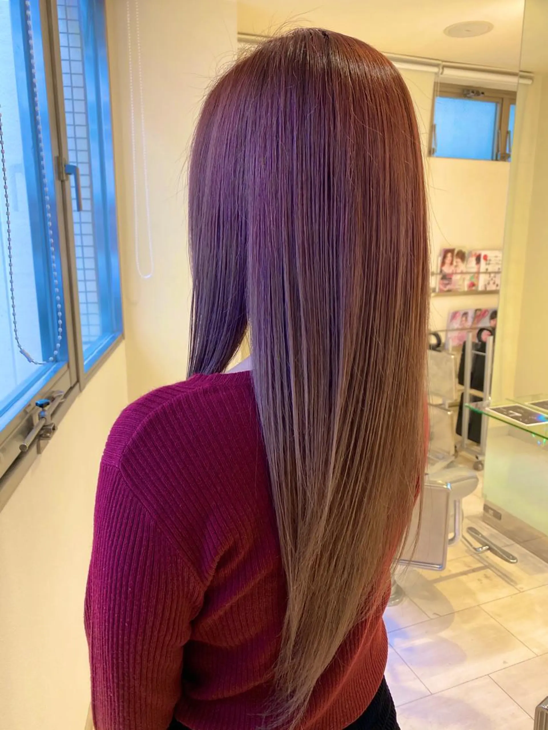 セミロング ヘアカラー トリートメント 奥井 将希のヘアスタイル