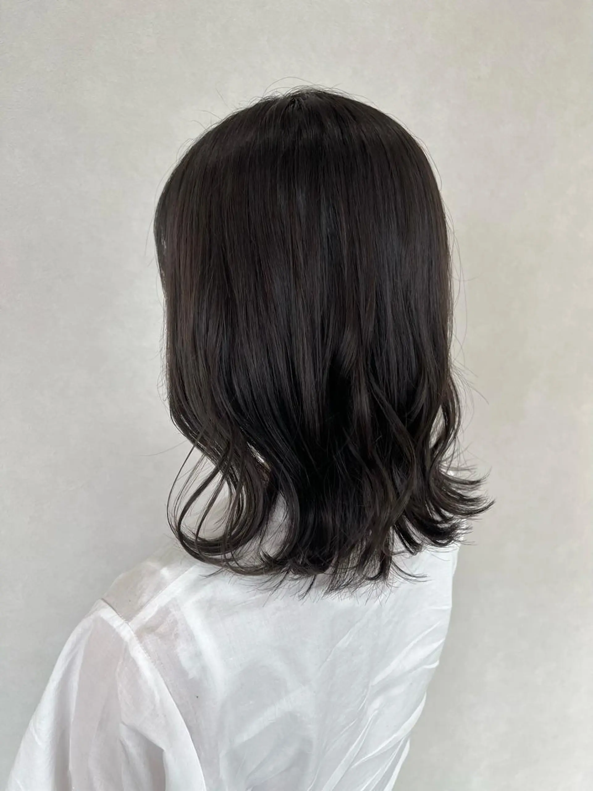 ミディアム カット ヘアカラー ショート/白髪ぼかし 君和田若菜のヘアスタイル