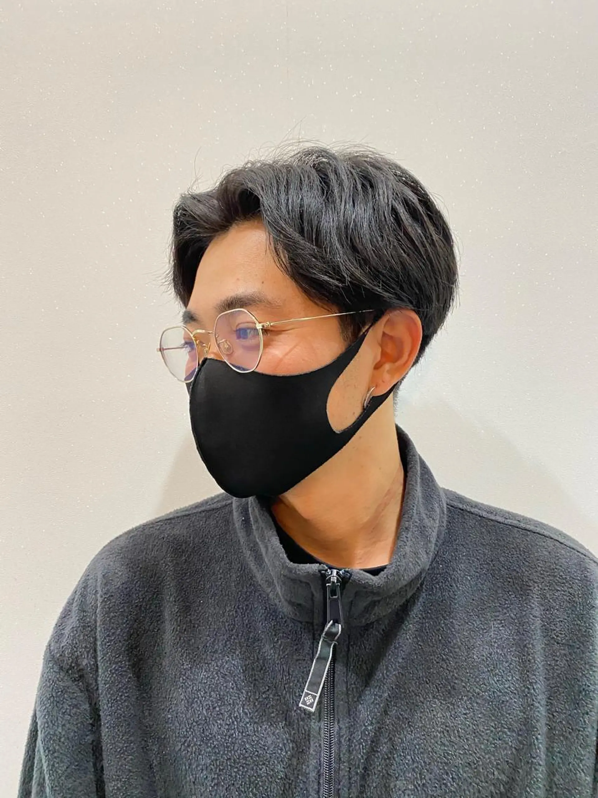 メンズ センターパート メンズ韓国風 刈り上げ DEAN所属・向井 彩里のヘアスタイル