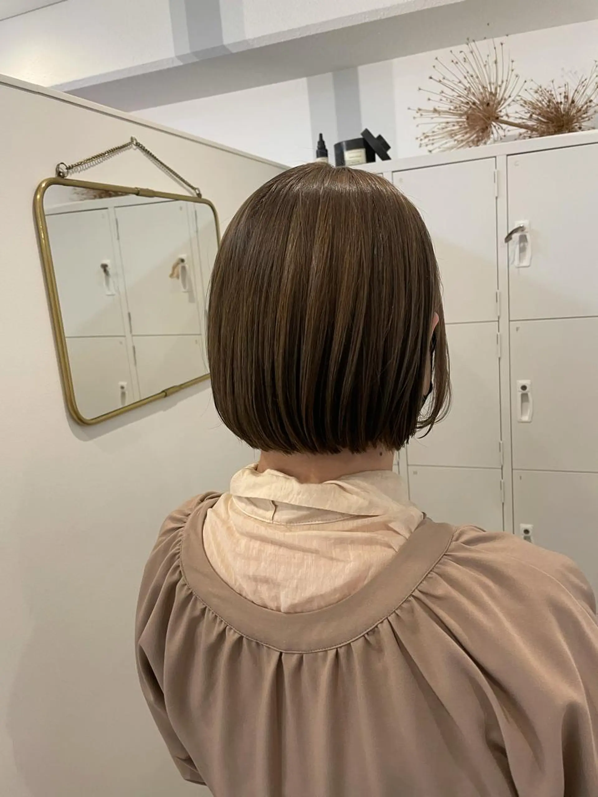 ショート カット ヘアカラー 大迫 江梨のヘアスタイル