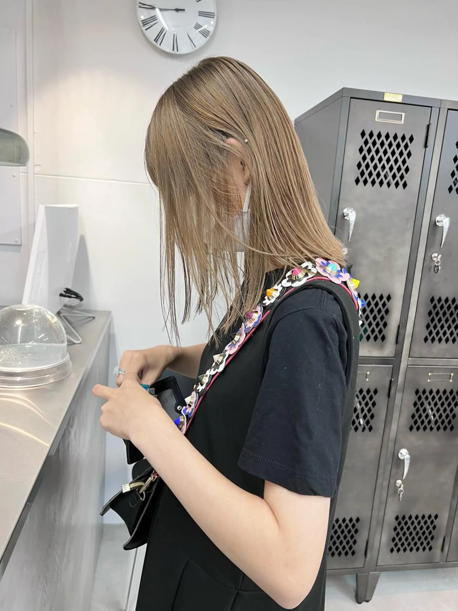 ミディアム カラー カット ヘアカラー トリートメント 樫原裕二 /柔らかいカラーのヘアスタイル