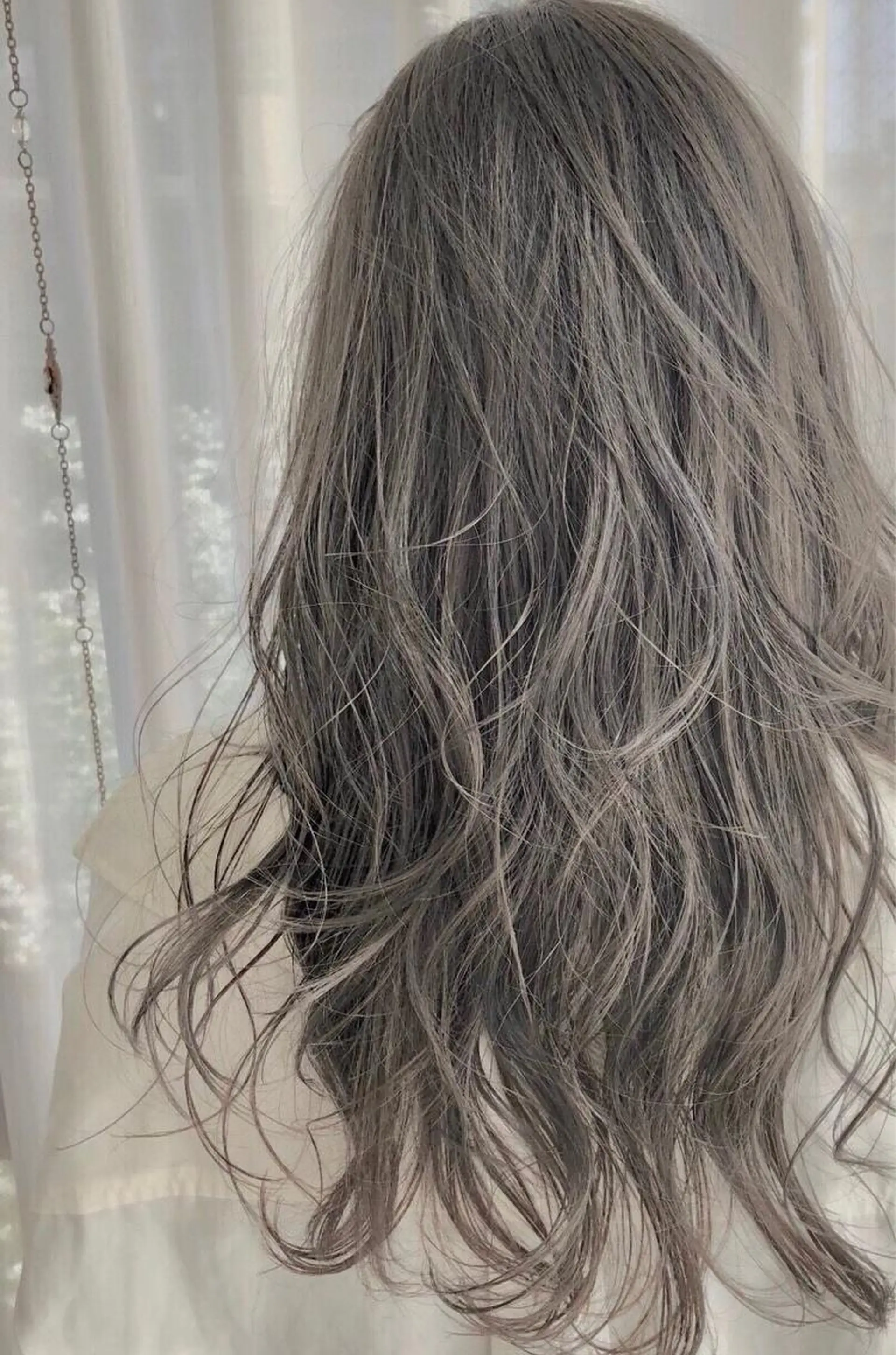 セミロング カラー パーマ hair &eye LAWE.店長のヘアスタイル