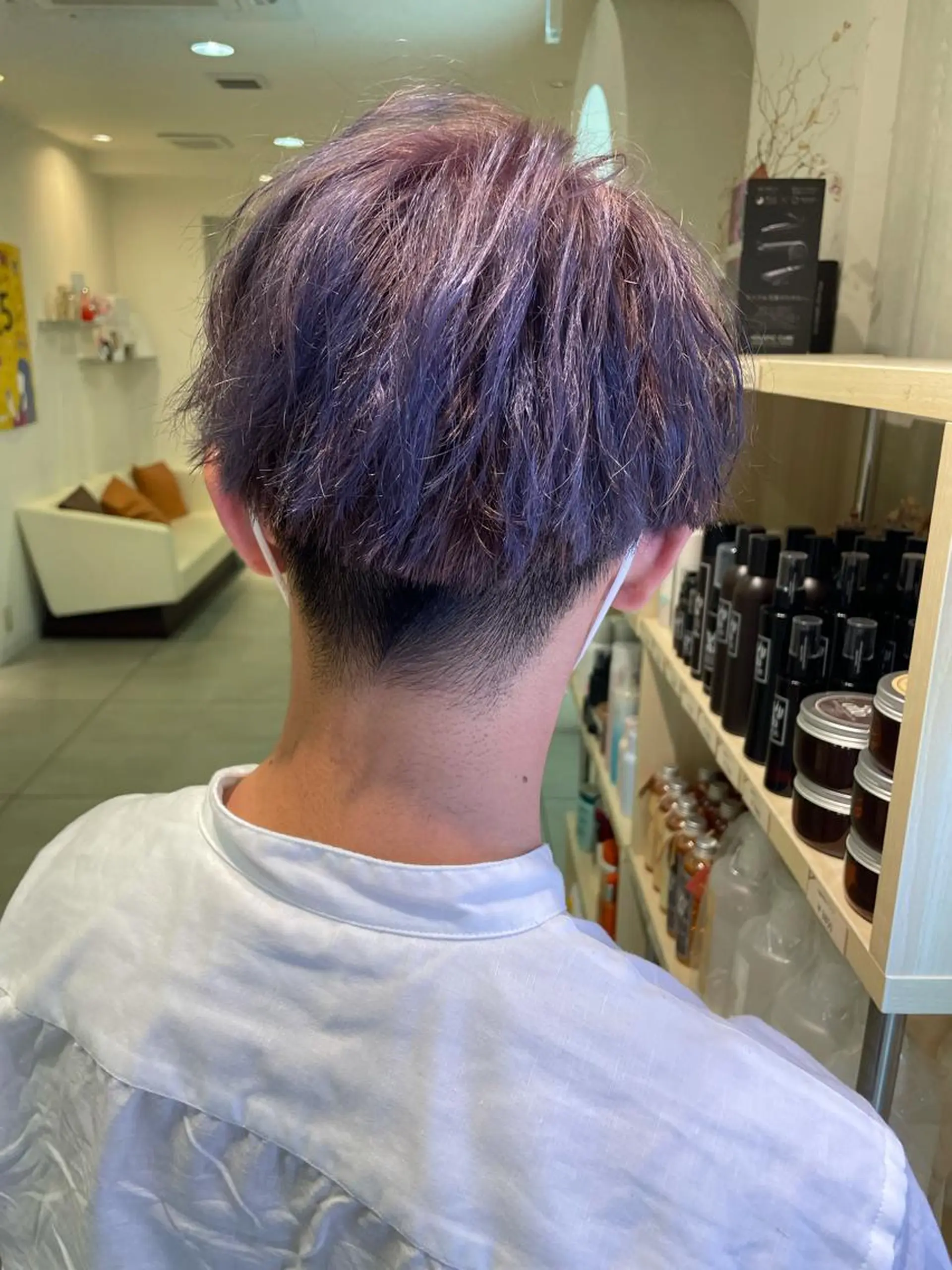 メンズ ヘアカラー 松佐 ゆかりのヘアスタイル