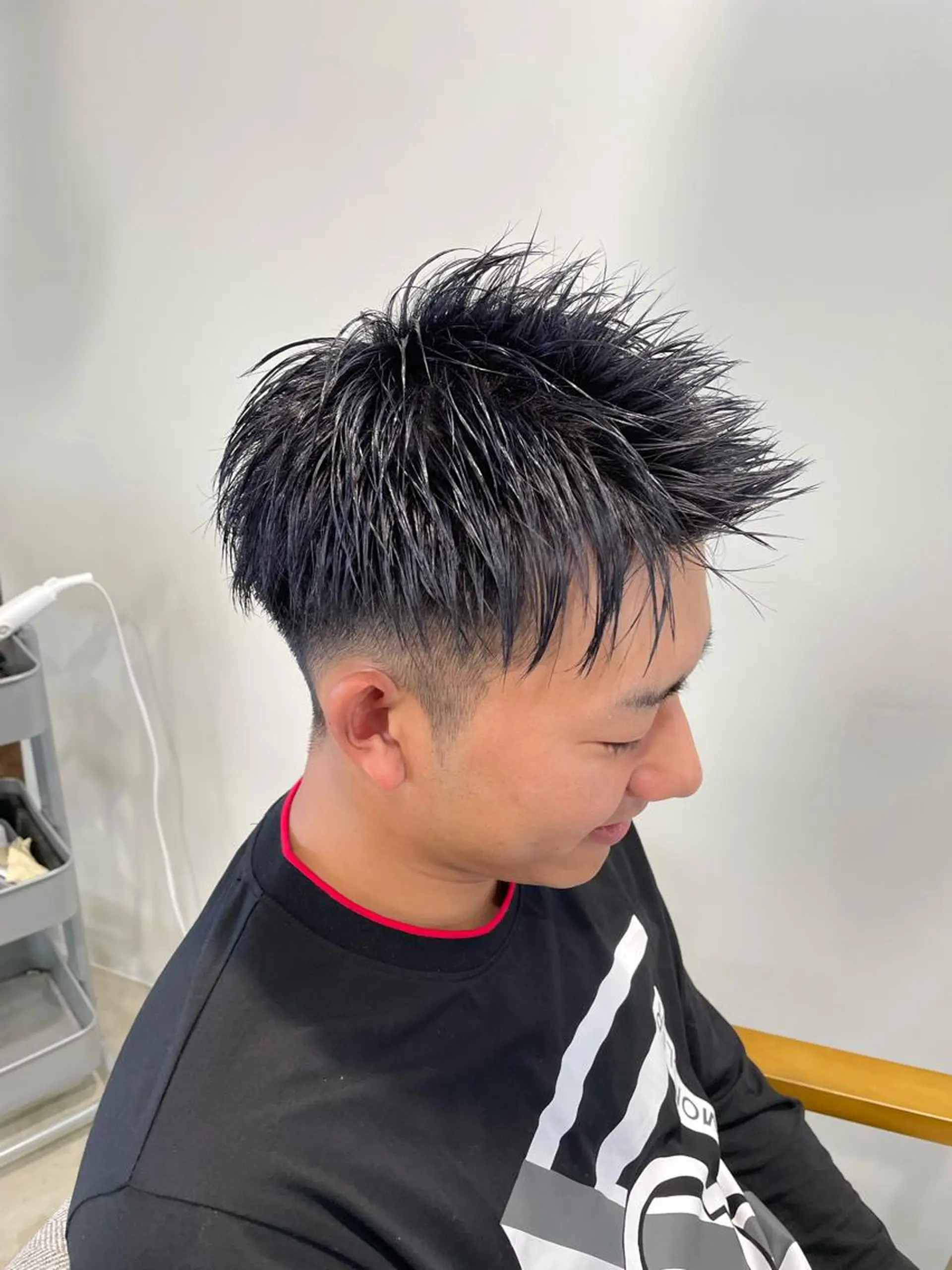 メンズ チグサ ミウのヘアスタイル