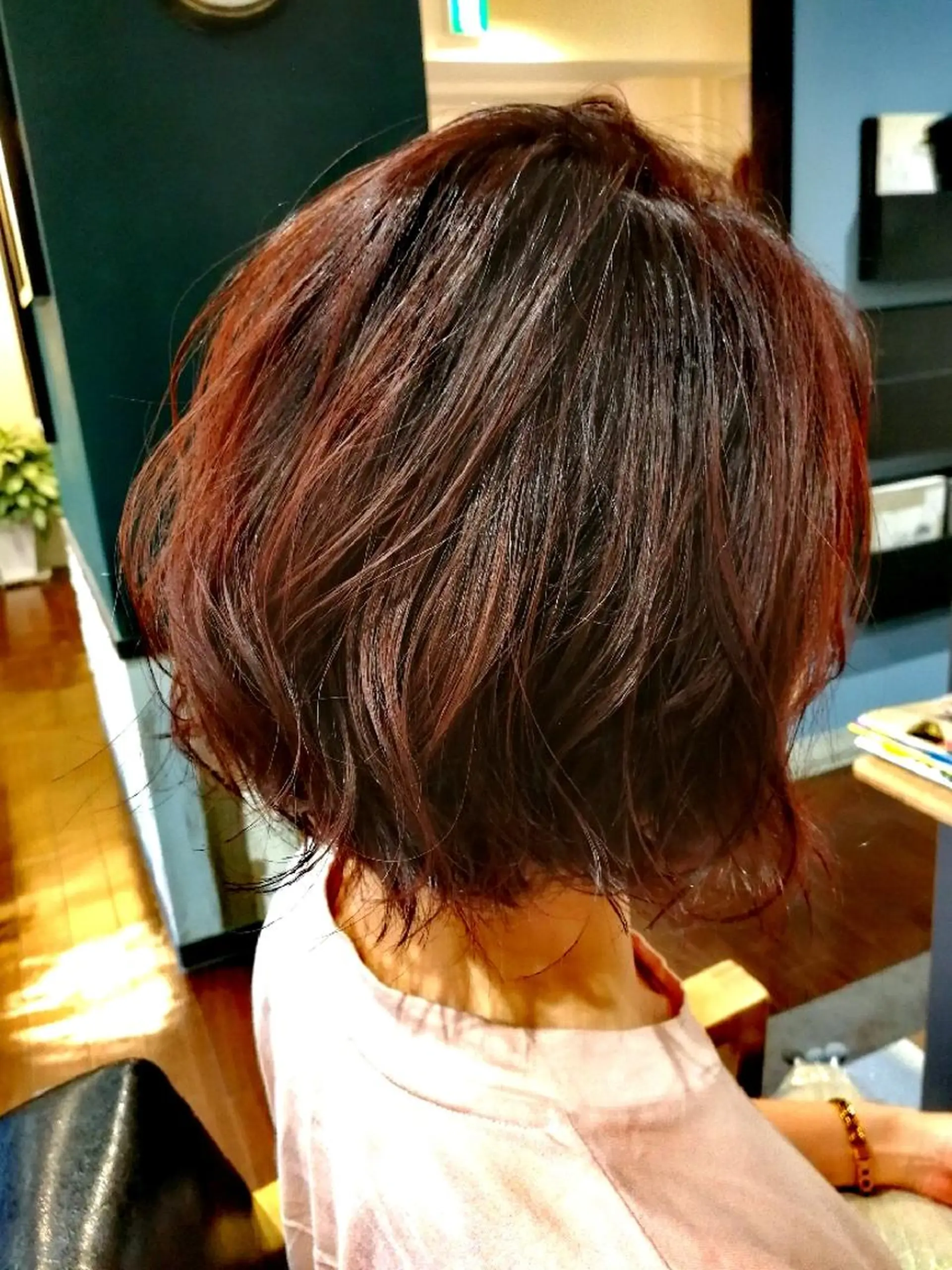 ショート カット ヘアカラー トリートメント 山田 義人のヘアスタイル