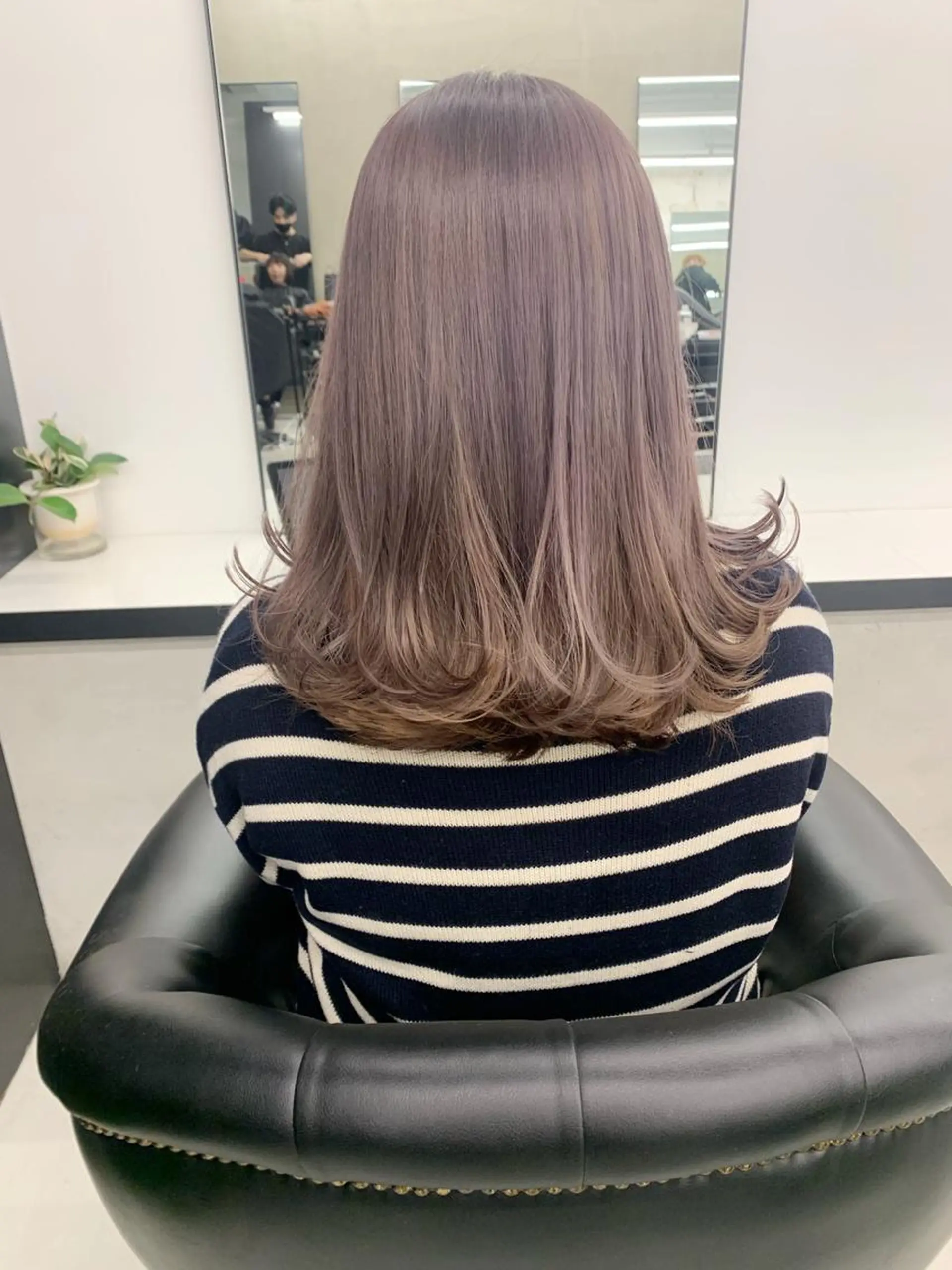 ミディアム カラー ベージュカラー ホワイトベージュ kimika🥑 メンズ/髪質改善のヘアスタイル