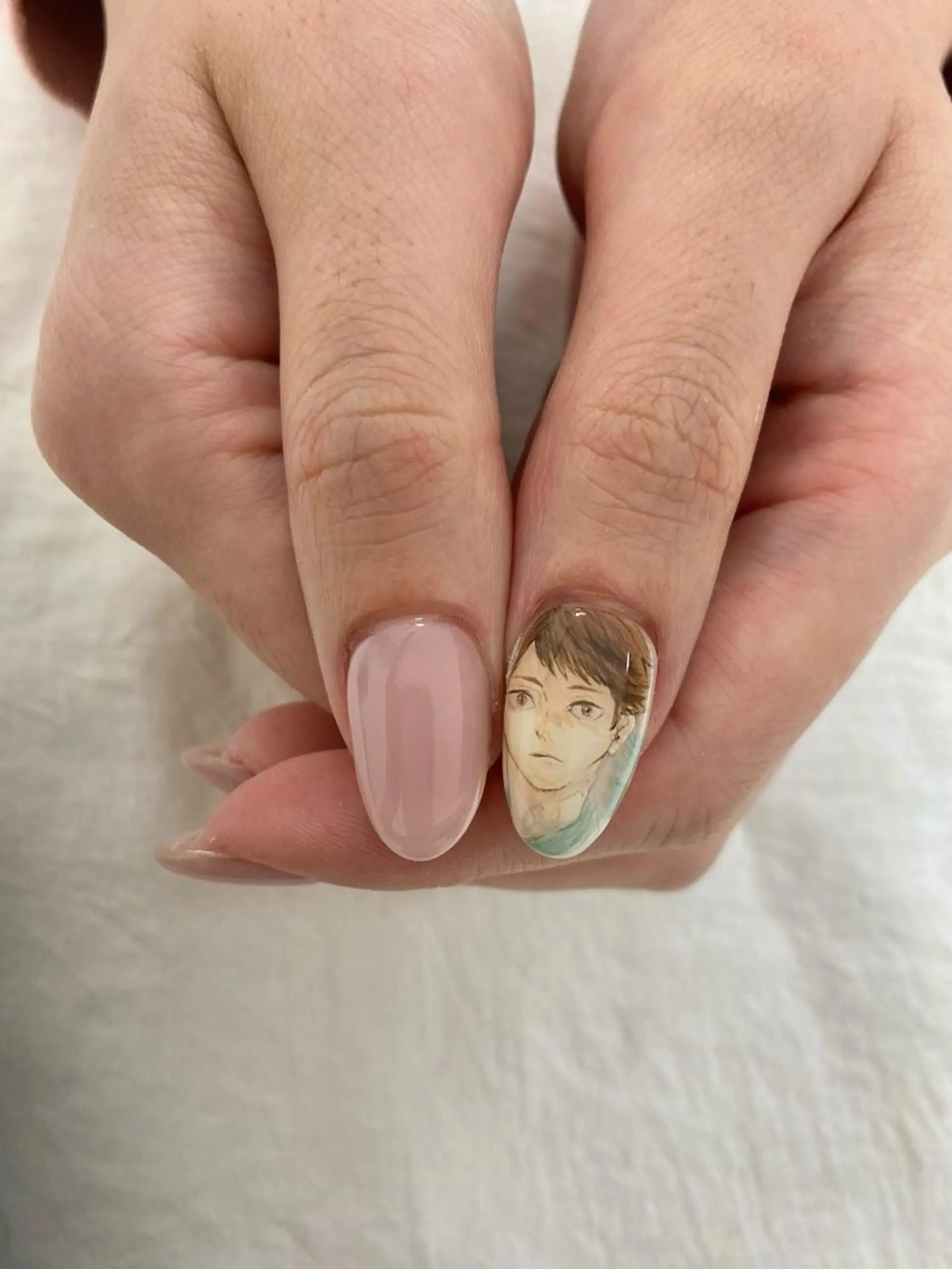 セミロング ハンドネイル 池袋痛ネイル Nok. 渡辺のネイルデザイン