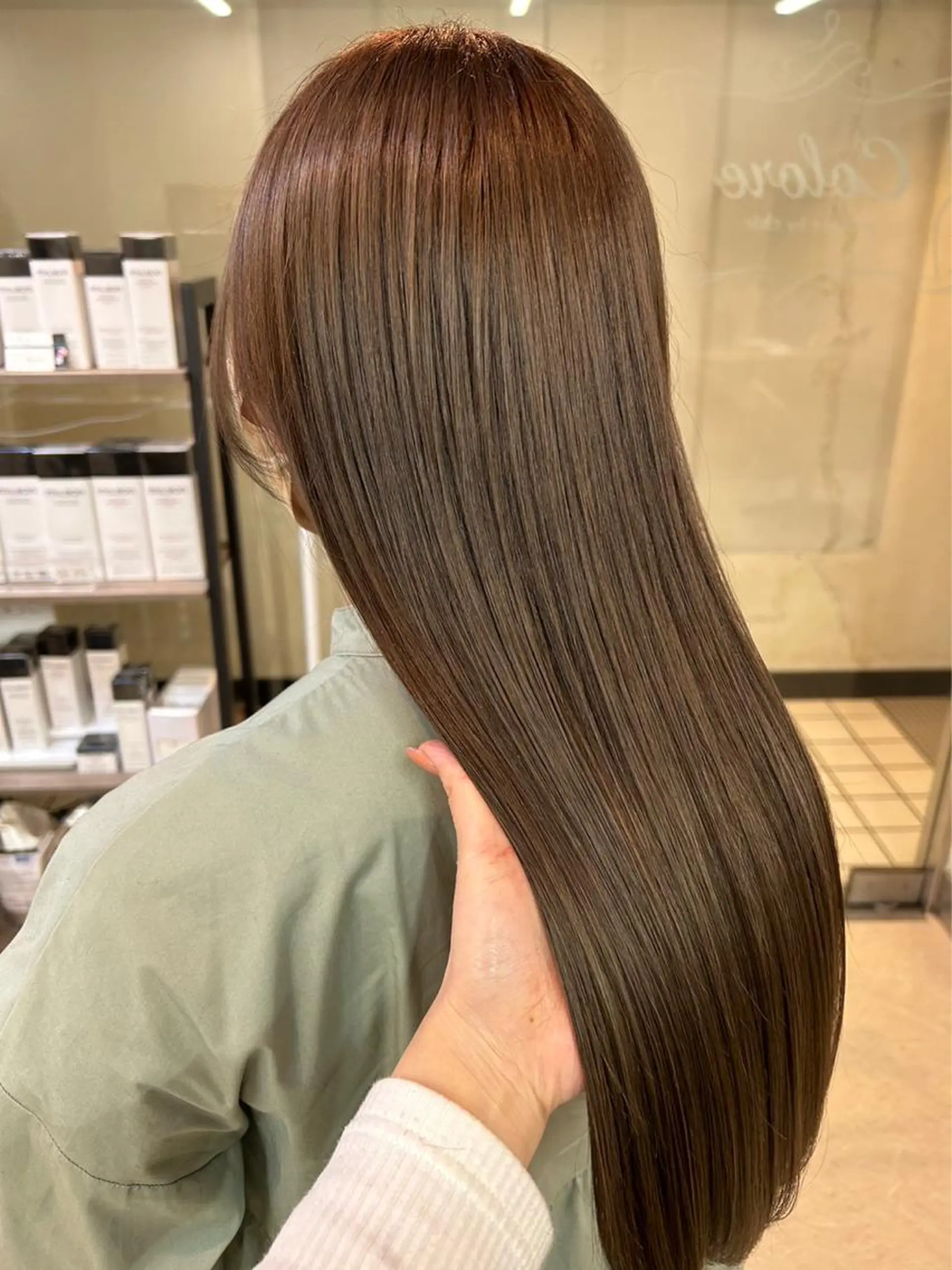 セミロング ヘアカラー トリートメント belle / Honoka🧁のヘアスタイル