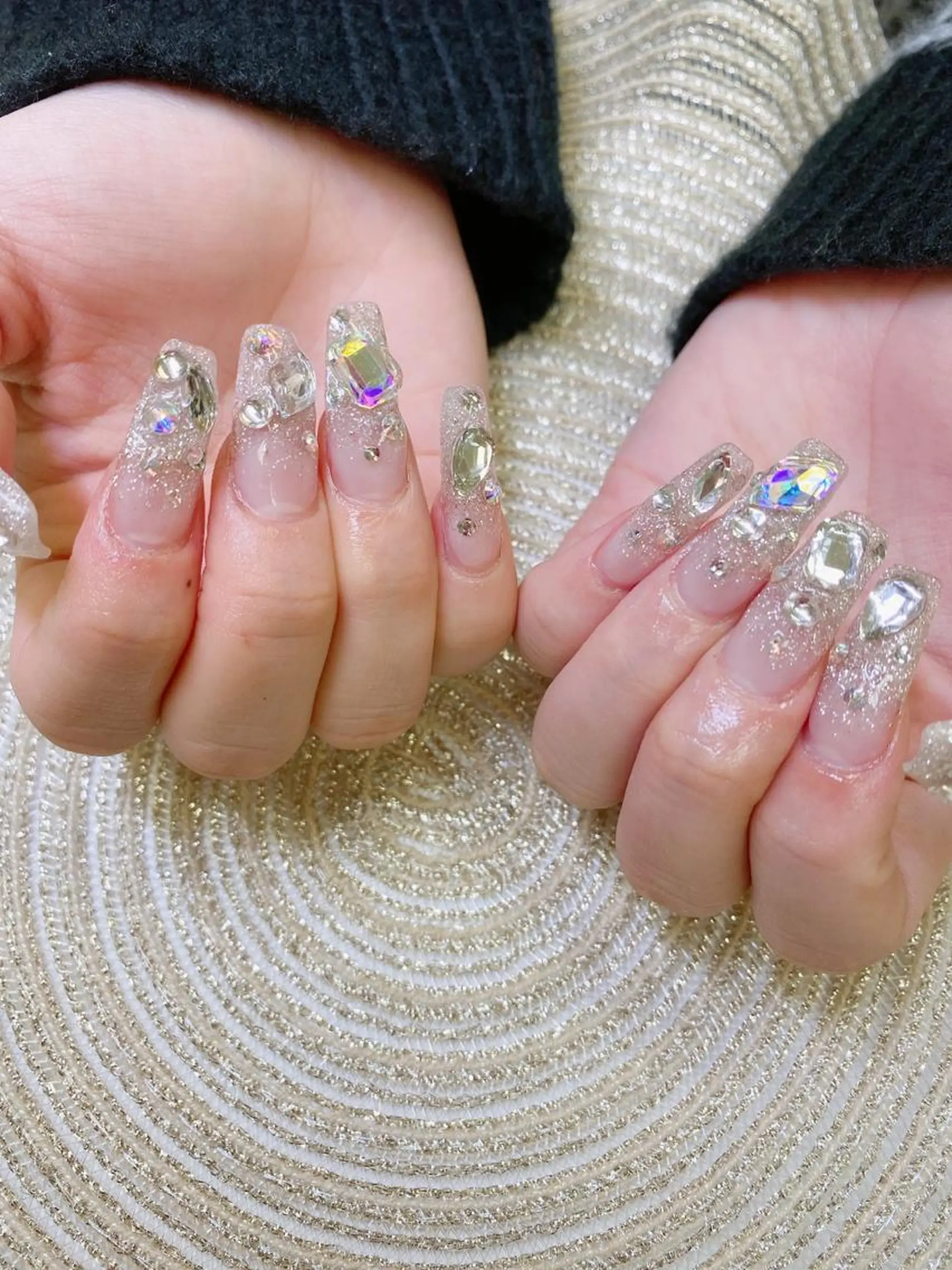 セミロング ハンドネイル JNA認定講師🌸 RIEのネイルデザイン