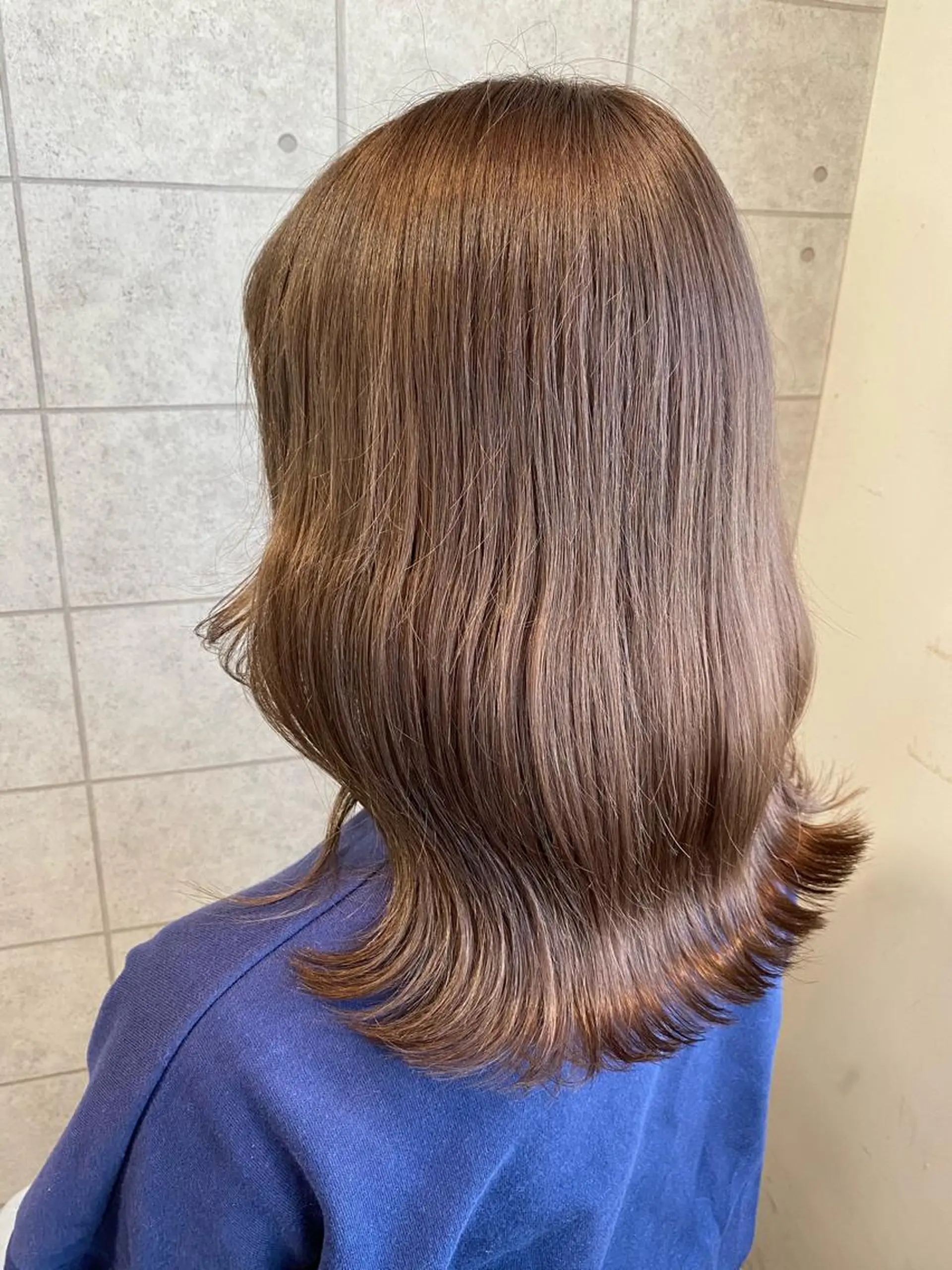 ミディアム カラー knock【ノック】所属・烏丸韓国ヘア🇰🇷 ayaka🎀のヘアスタイル