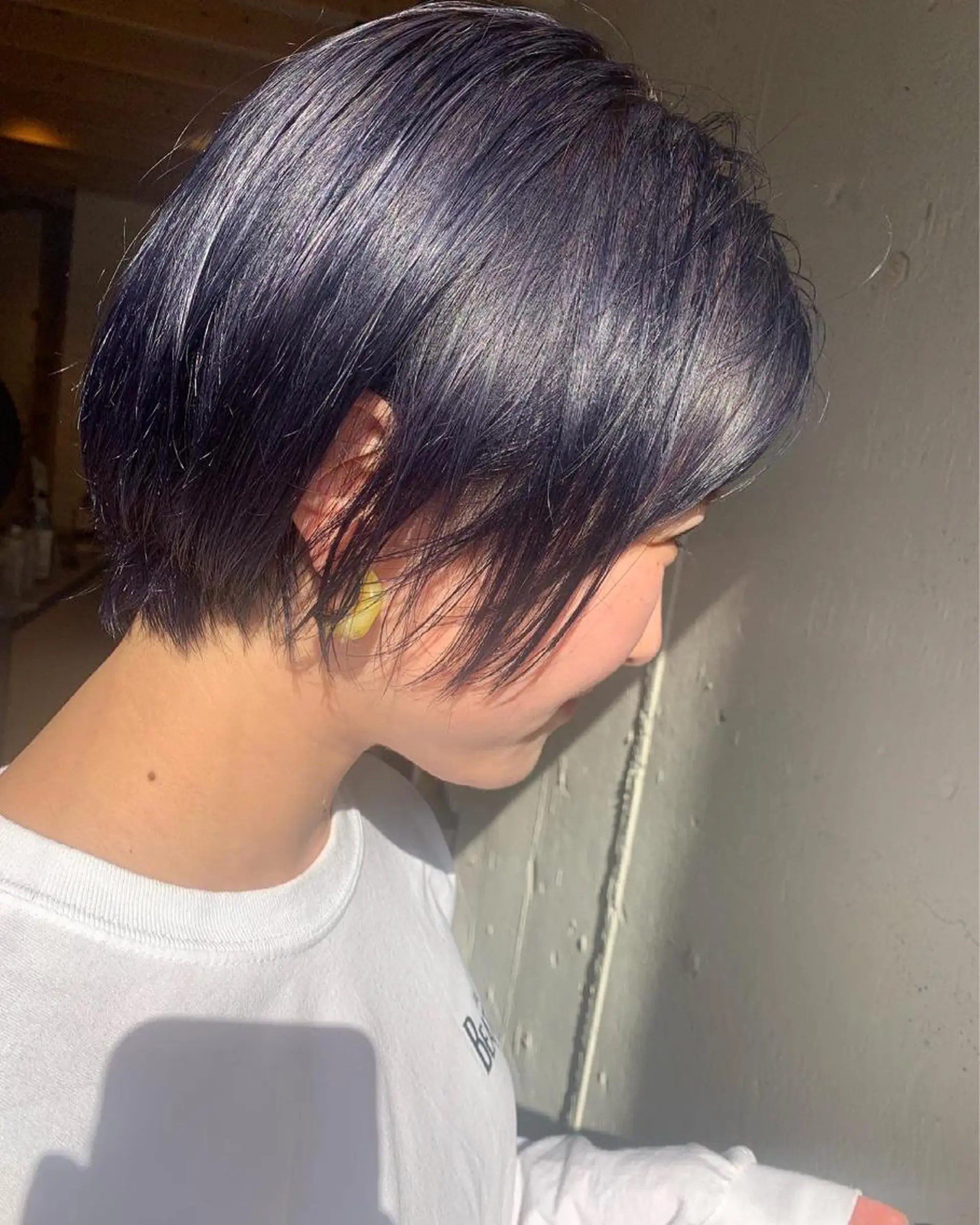 ショート カラー ブリーチ ブルーカラー ブルージュ Fuuu《フゥ》所属・シノザキ シンゴのヘアスタイル