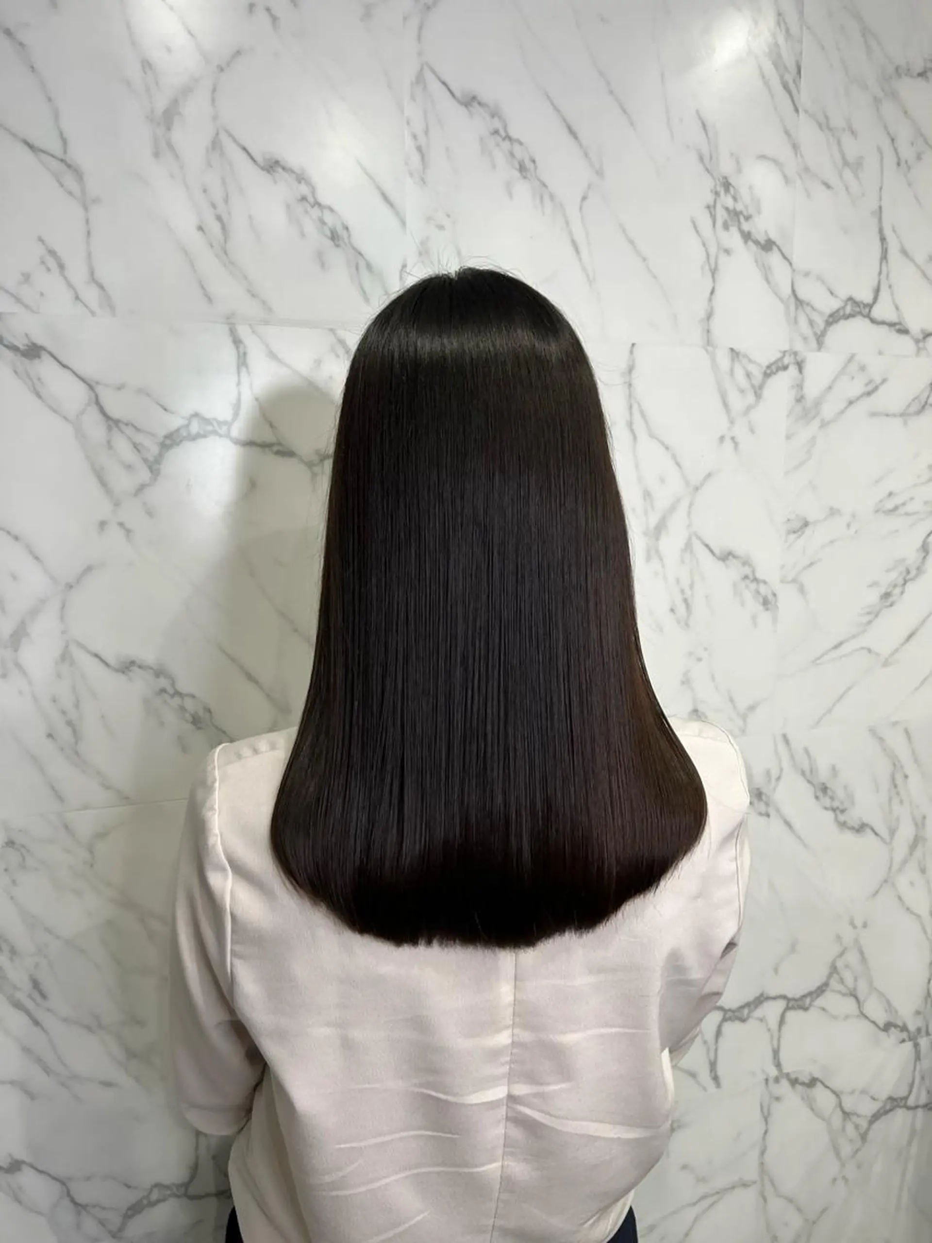 ミディアム 縮毛矯正 PARIS hair salon所属・秋葉原　柏木絢汰 ✨当日予約okのヘアスタイル