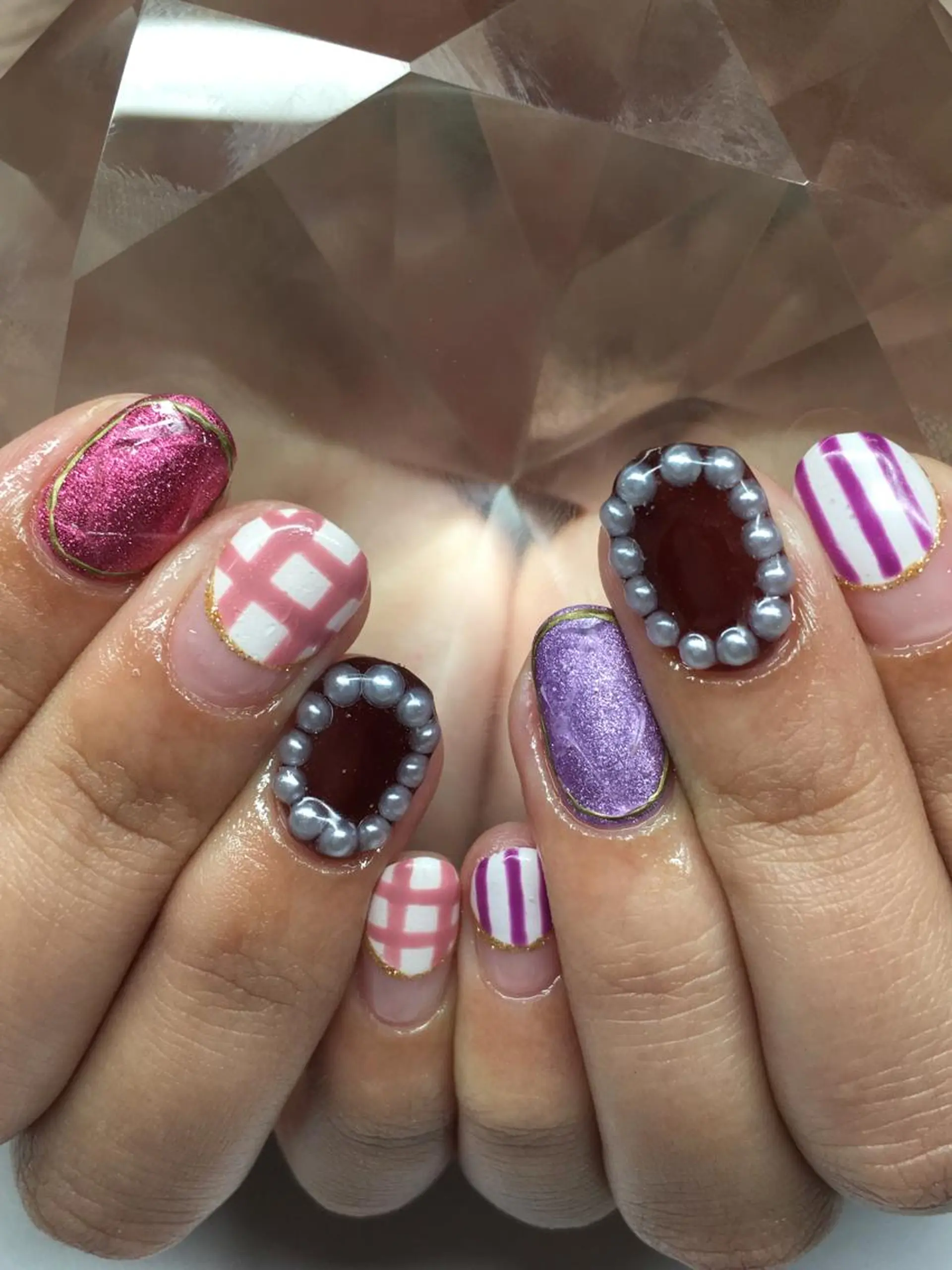 ネイル ハンドネイル glow_ nailのネイルデザイン