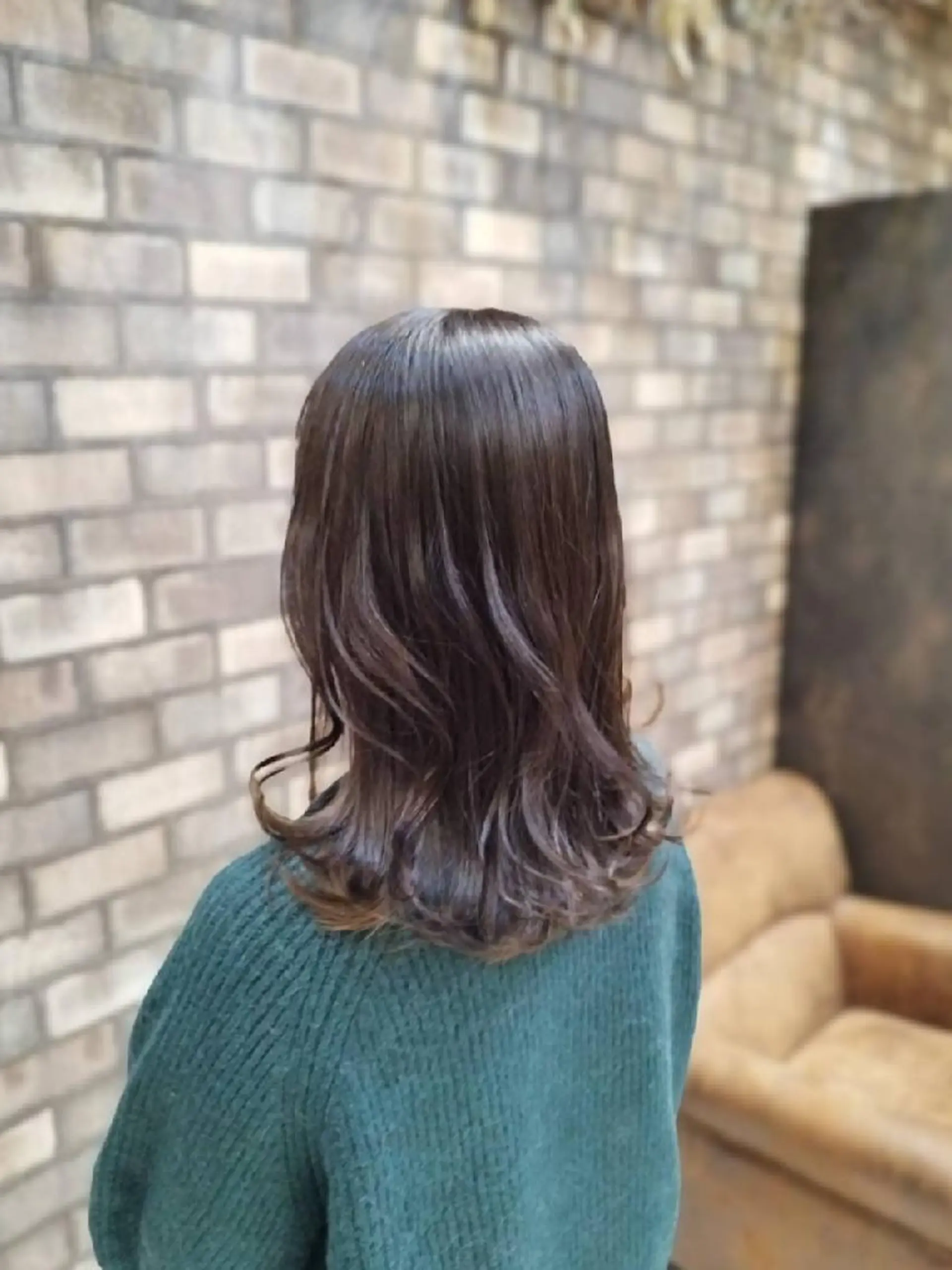 ミディアム カラー ヘアアレンジ ミディアムパーマ バレイヤージュ ブリーチ ケアブリーチ ダブルカラー 艶髪×美髪✨ newi八王子のヘアスタイル