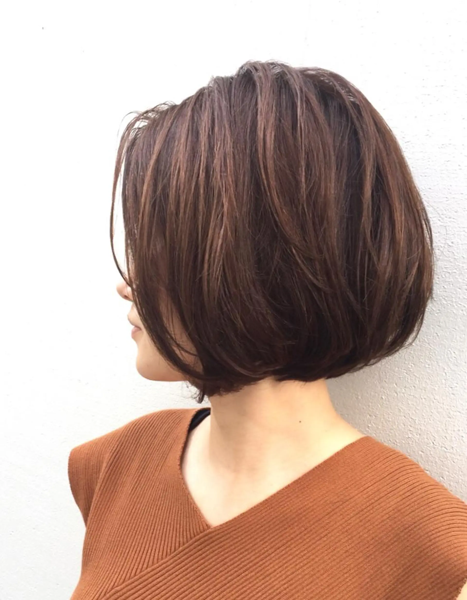 ショート パーマ 福地 礼奈のヘアスタイル