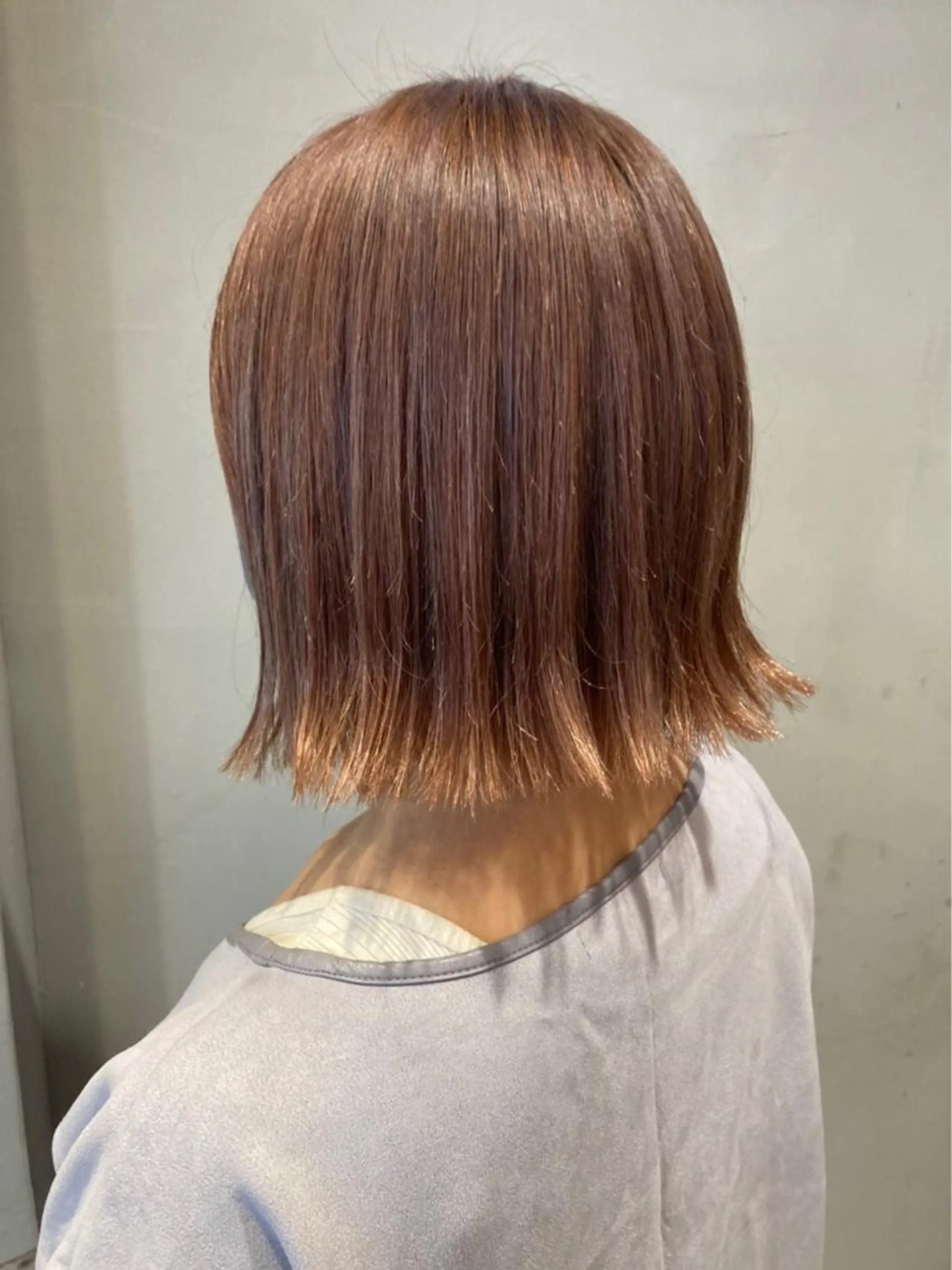 ショート カラー 圧倒的透明感カラー nana🦕のヘアスタイル