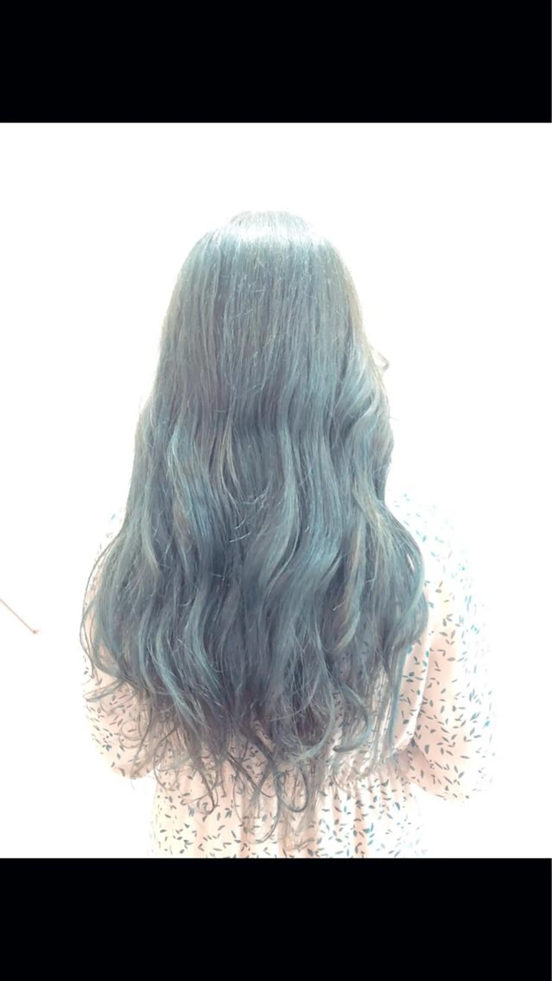 ロング カラー ブリーチ ヘアカラー 韓国　縮毛矯正 髪質改善　木村のヘアスタイル