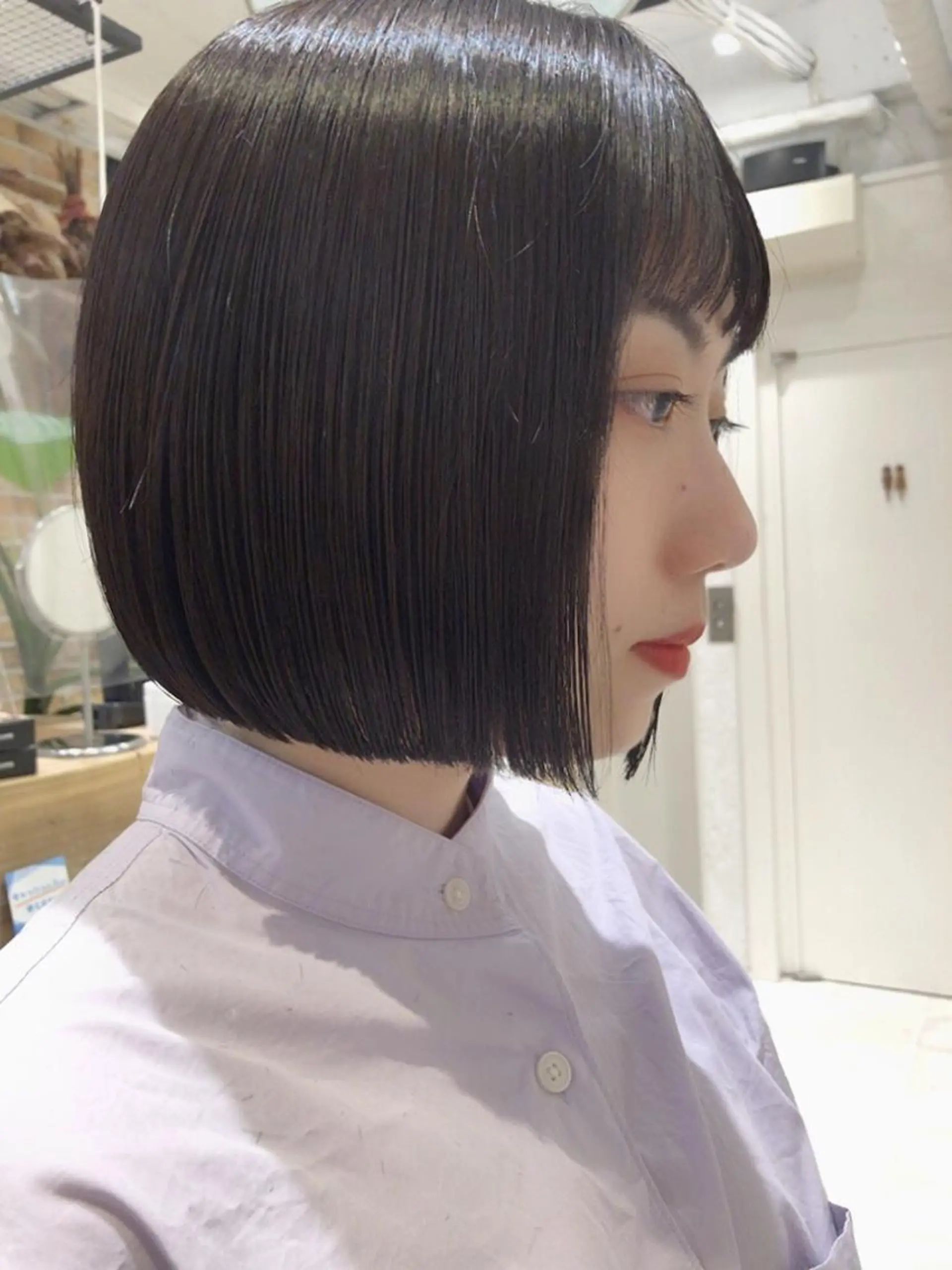 ショート 前下がりボブ ボブ カット トリートメント Hair Salon BOTTOMS所属・✨透明感ケアカラー✨ 長野ゆきなのヘアスタイル