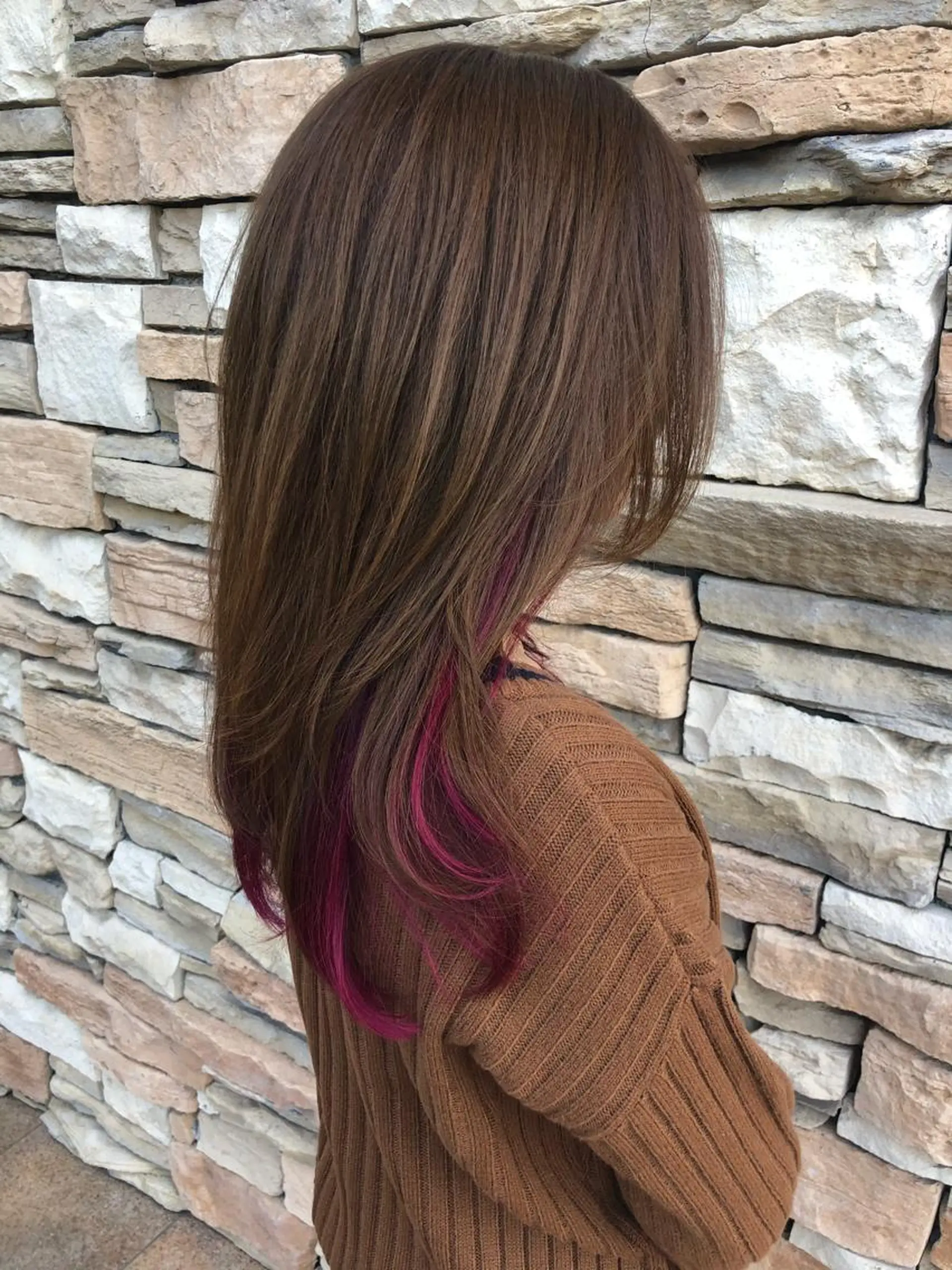 ロング トリートメント 福元 保雄のヘアスタイル