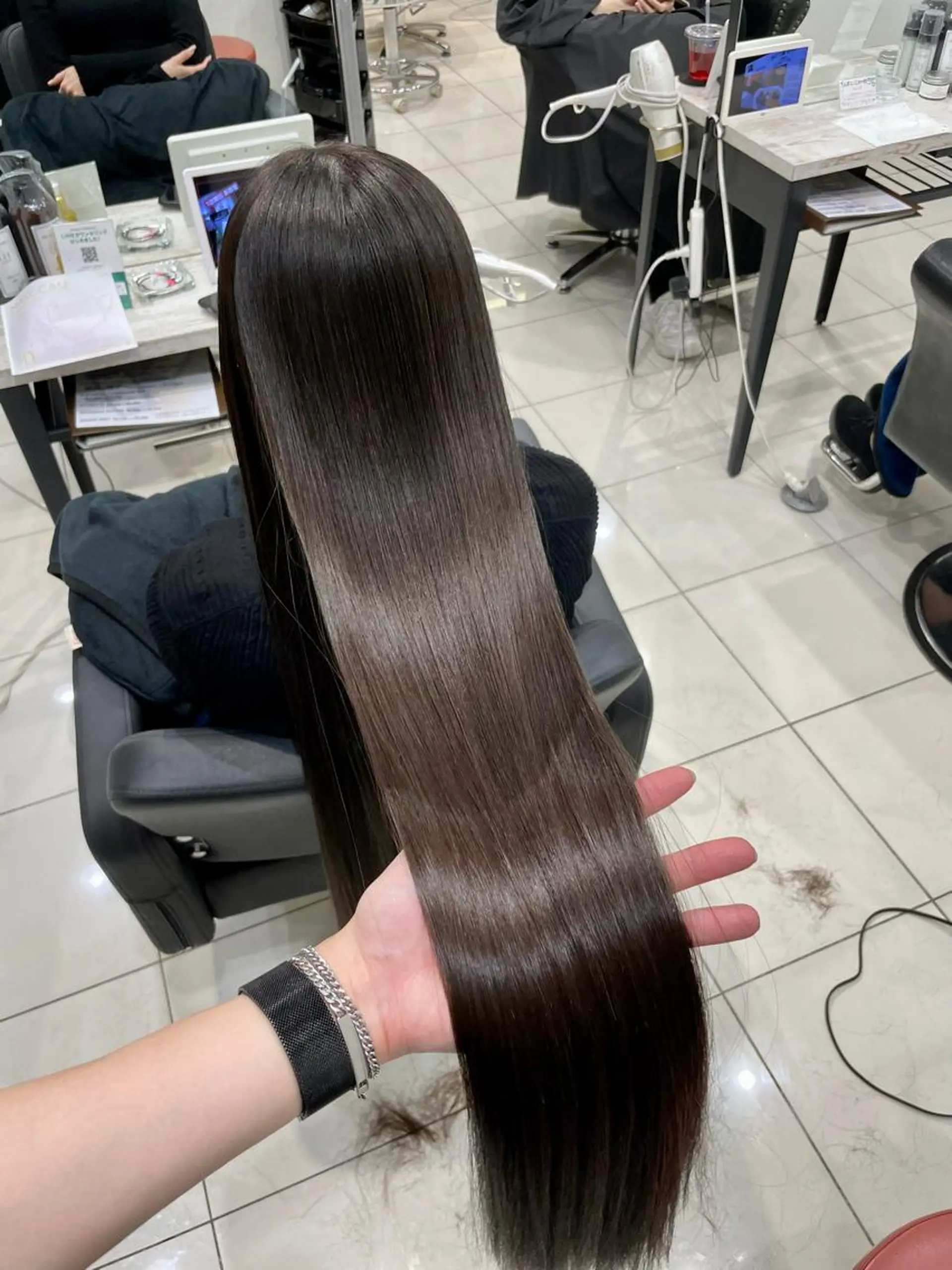 ロング カット 縮毛矯正 トリートメント 髪質改善縮毛矯正 kosuke_IJKのヘアスタイル