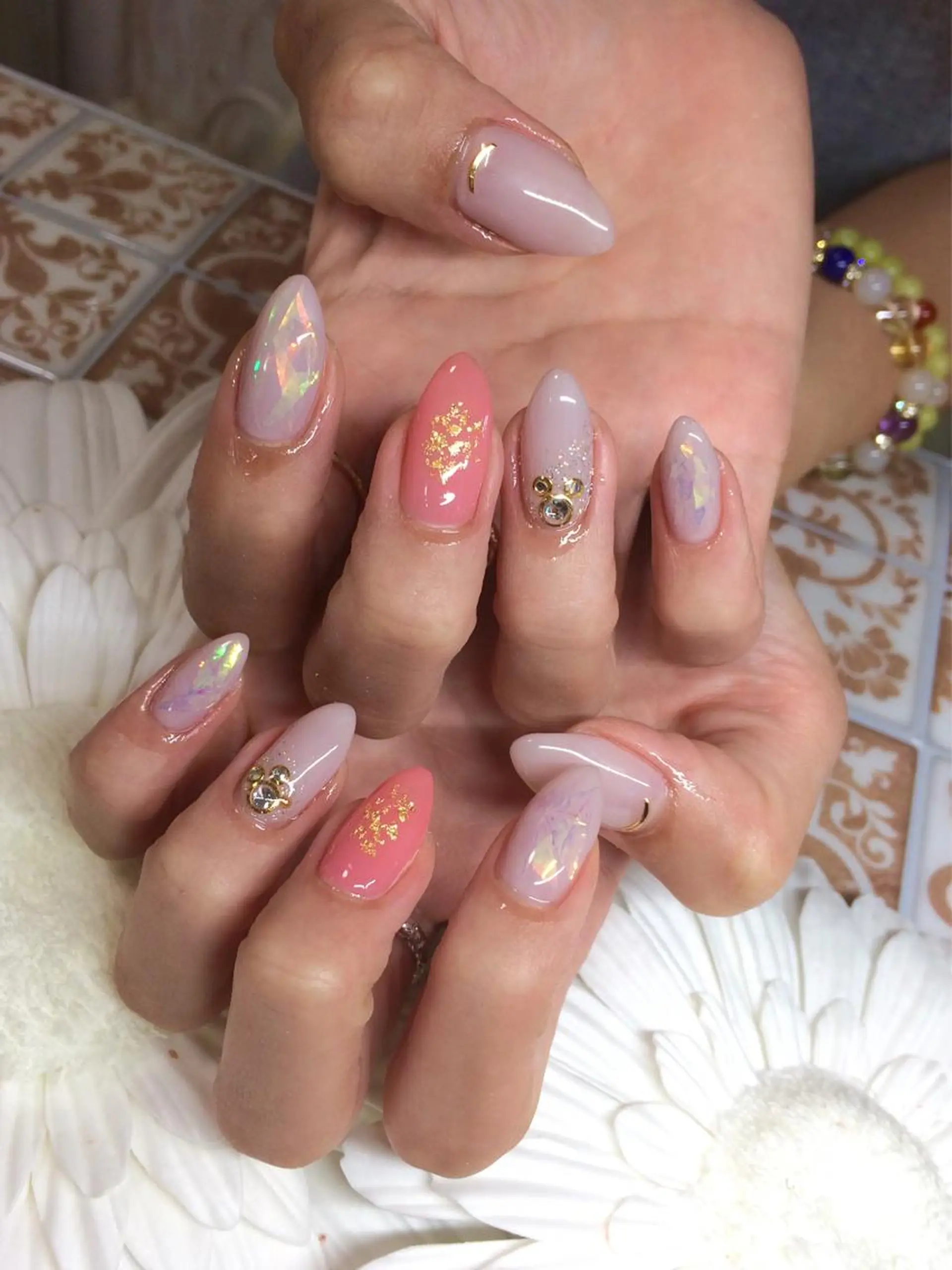 ネイル ハンドネイル Nailsalon E's cafeのネイルデザイン