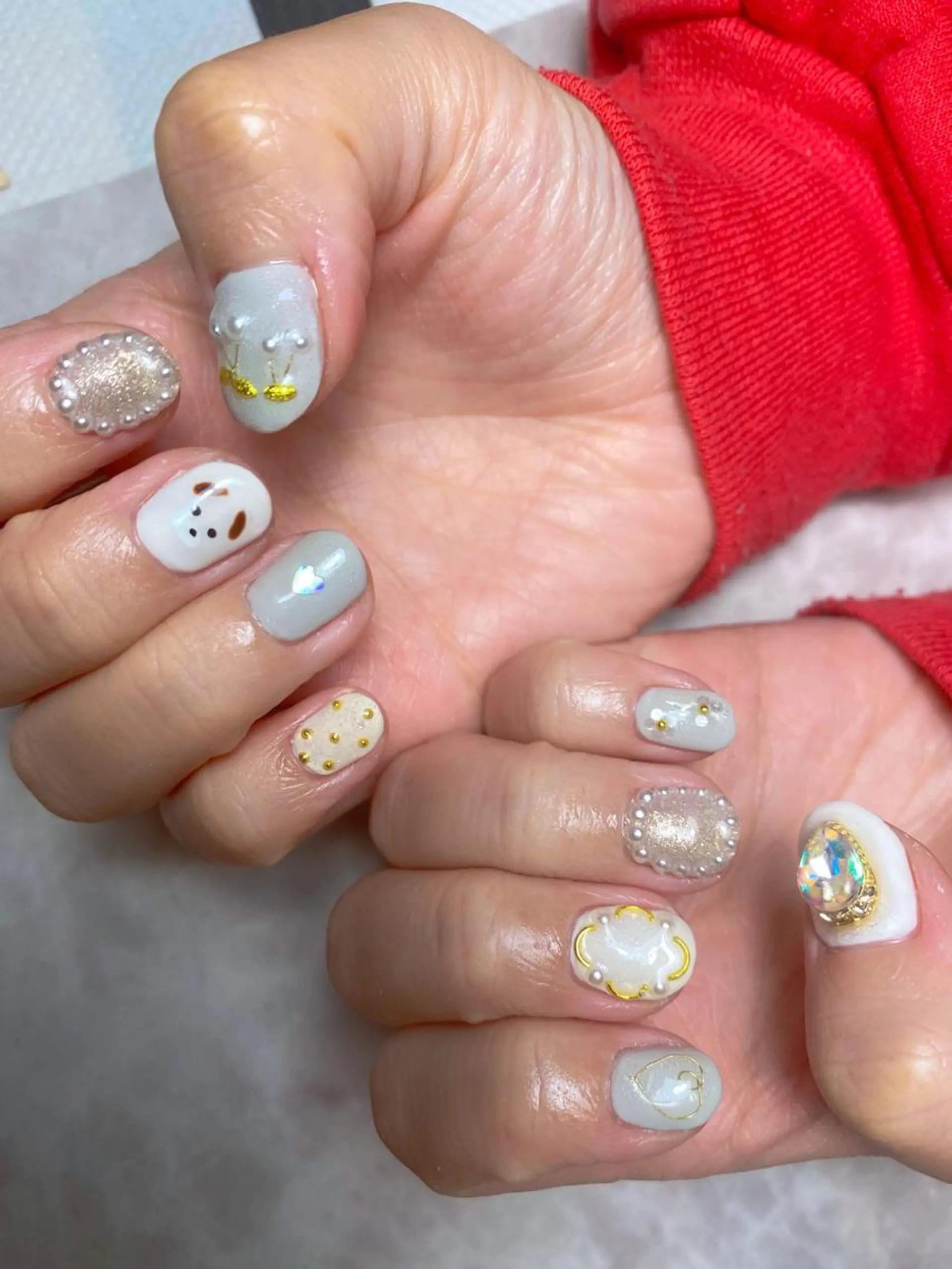 ネイル 持ち込み ハンドネイル 🌿Charme🌿 MAIのネイルデザイン