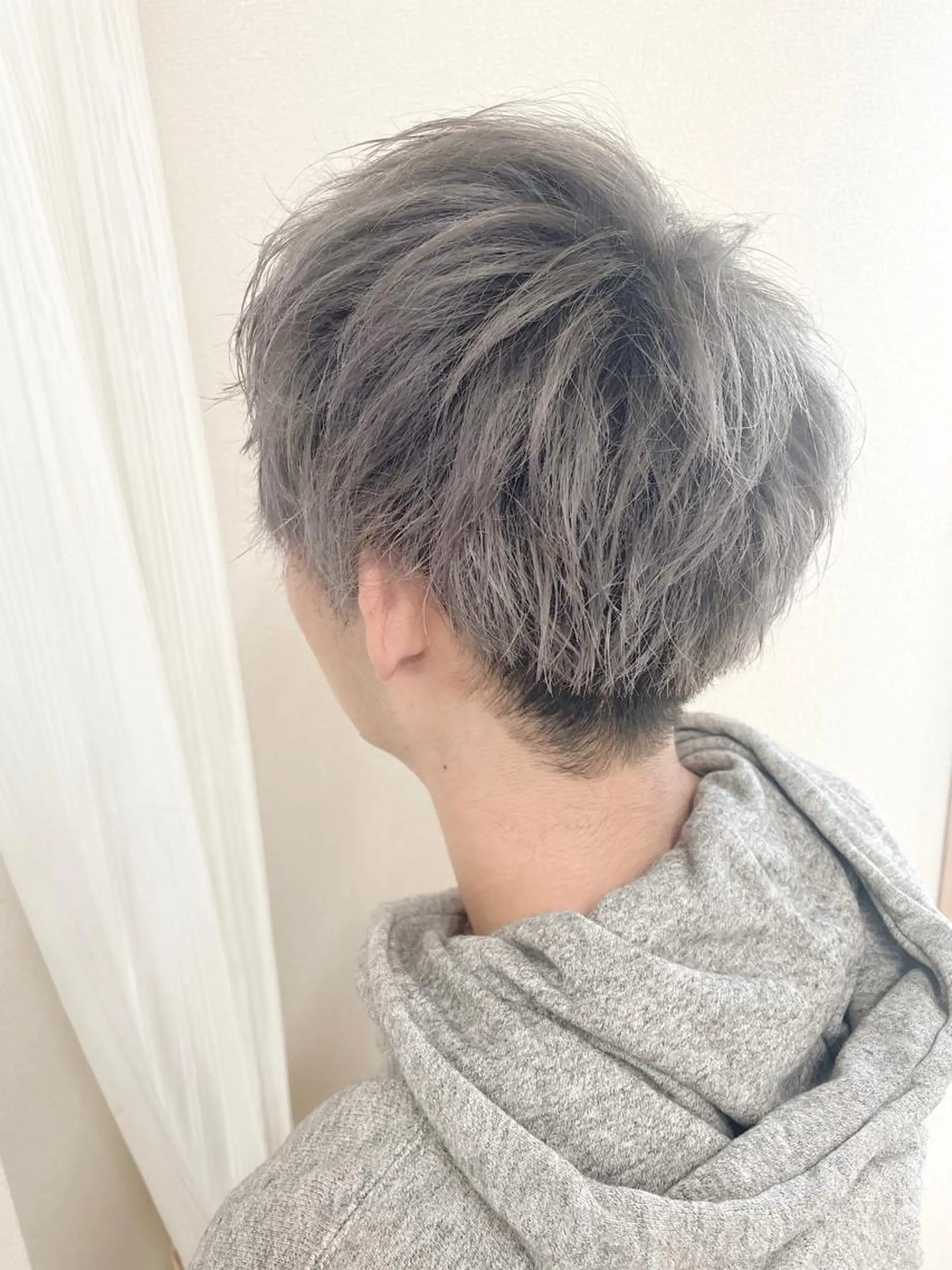 カラー メンズ ケアブリーチ /髪質 改善/古橋圭史郎のヘアスタイル