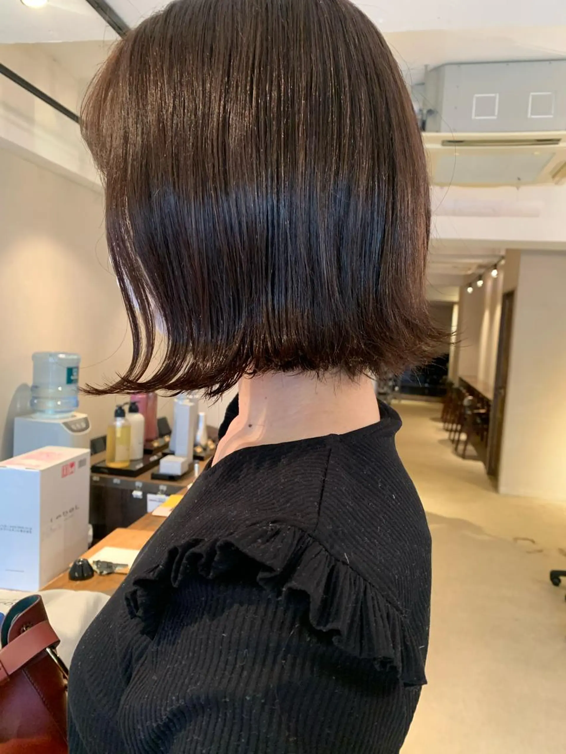 ショート カラー 透明感/オリーブ/ グレージュ/YUKAのヘアスタイル