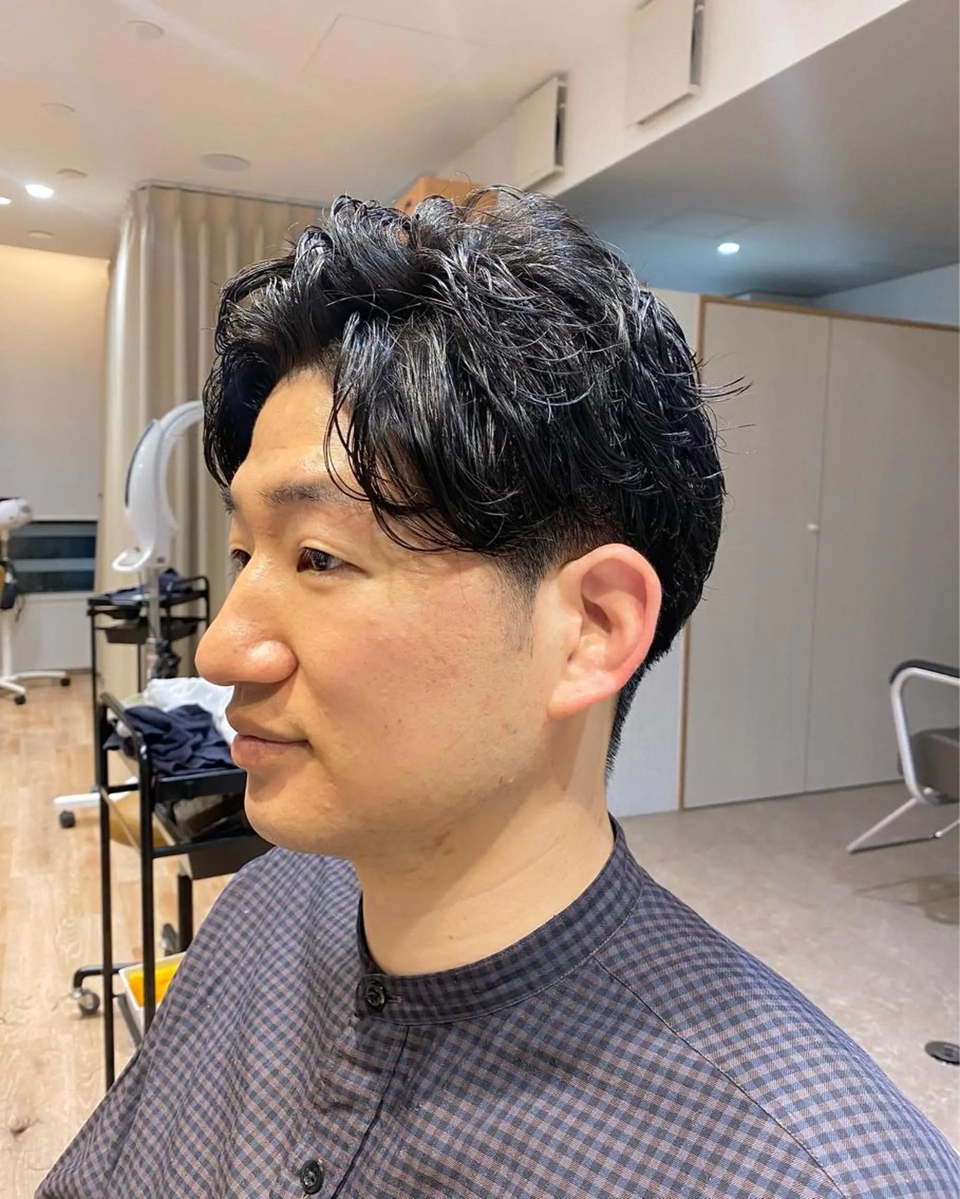 パーマ メンズ カット パーマ ❤️パーマ美容師✂︎ 井口美緒のヘアスタイル