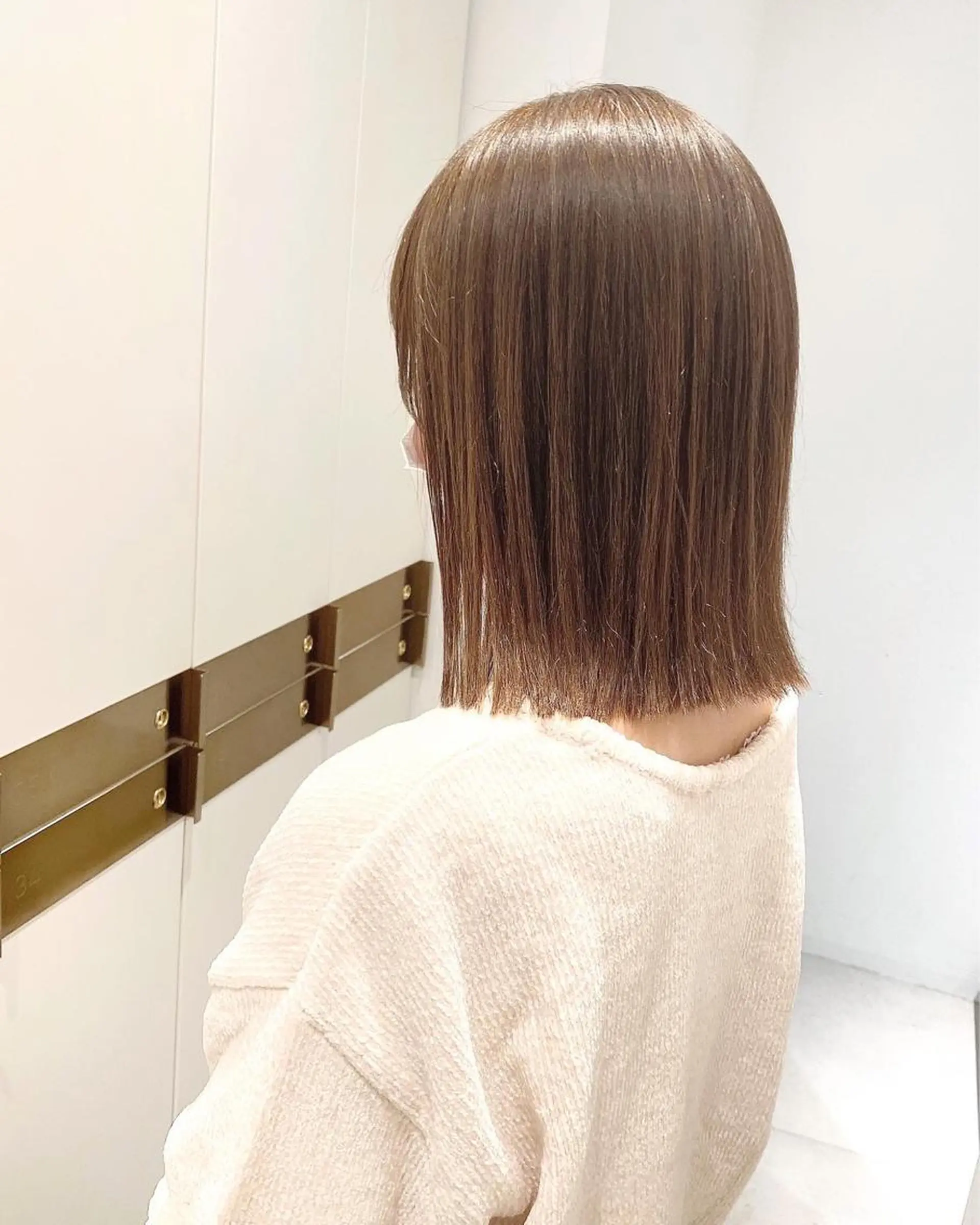 ミディアム 韓国くびれレイヤー 🇰🇷はづきのヘアスタイル