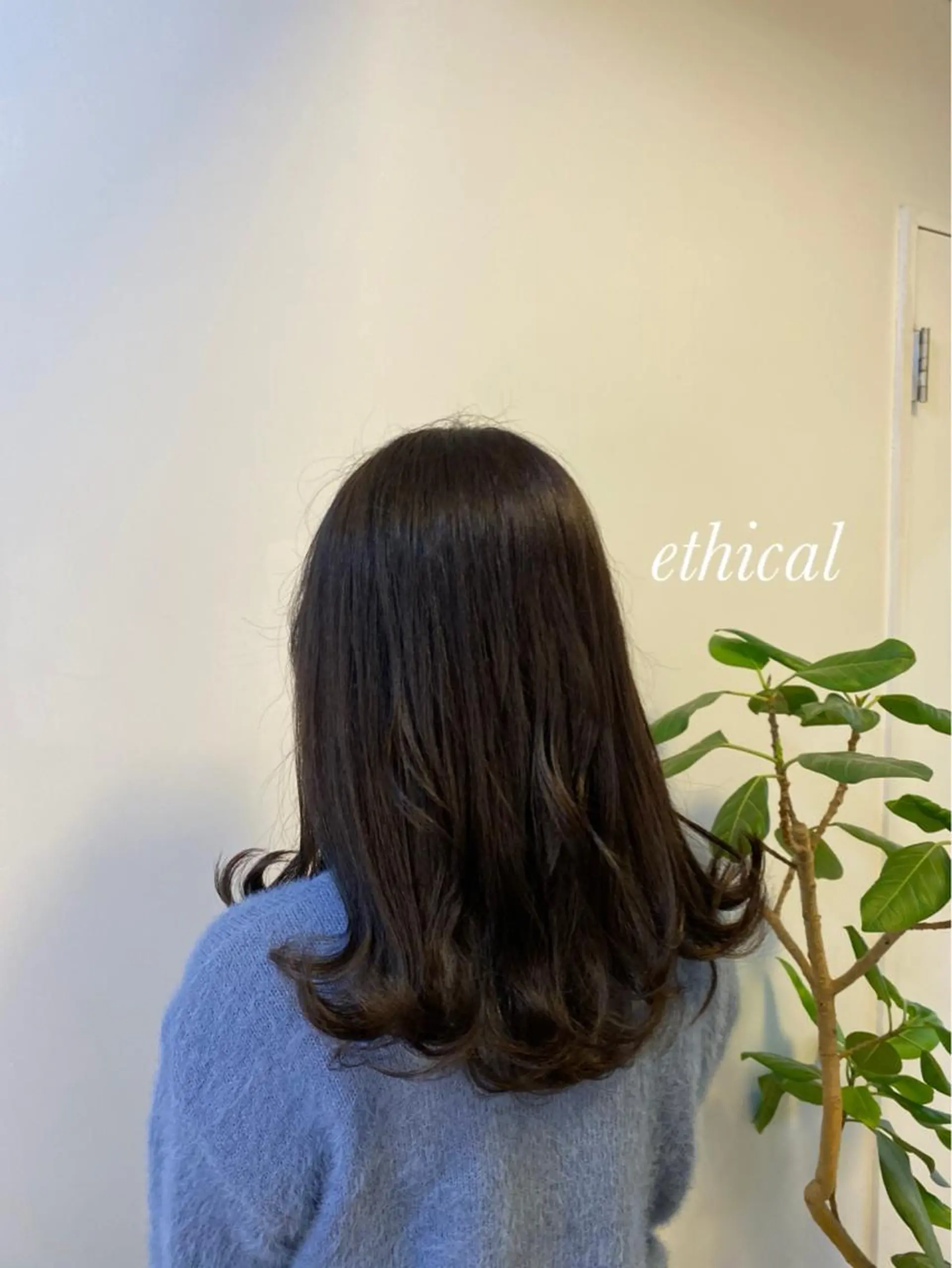 カラー 【エシカル】 HOSOMIのヘアスタイル