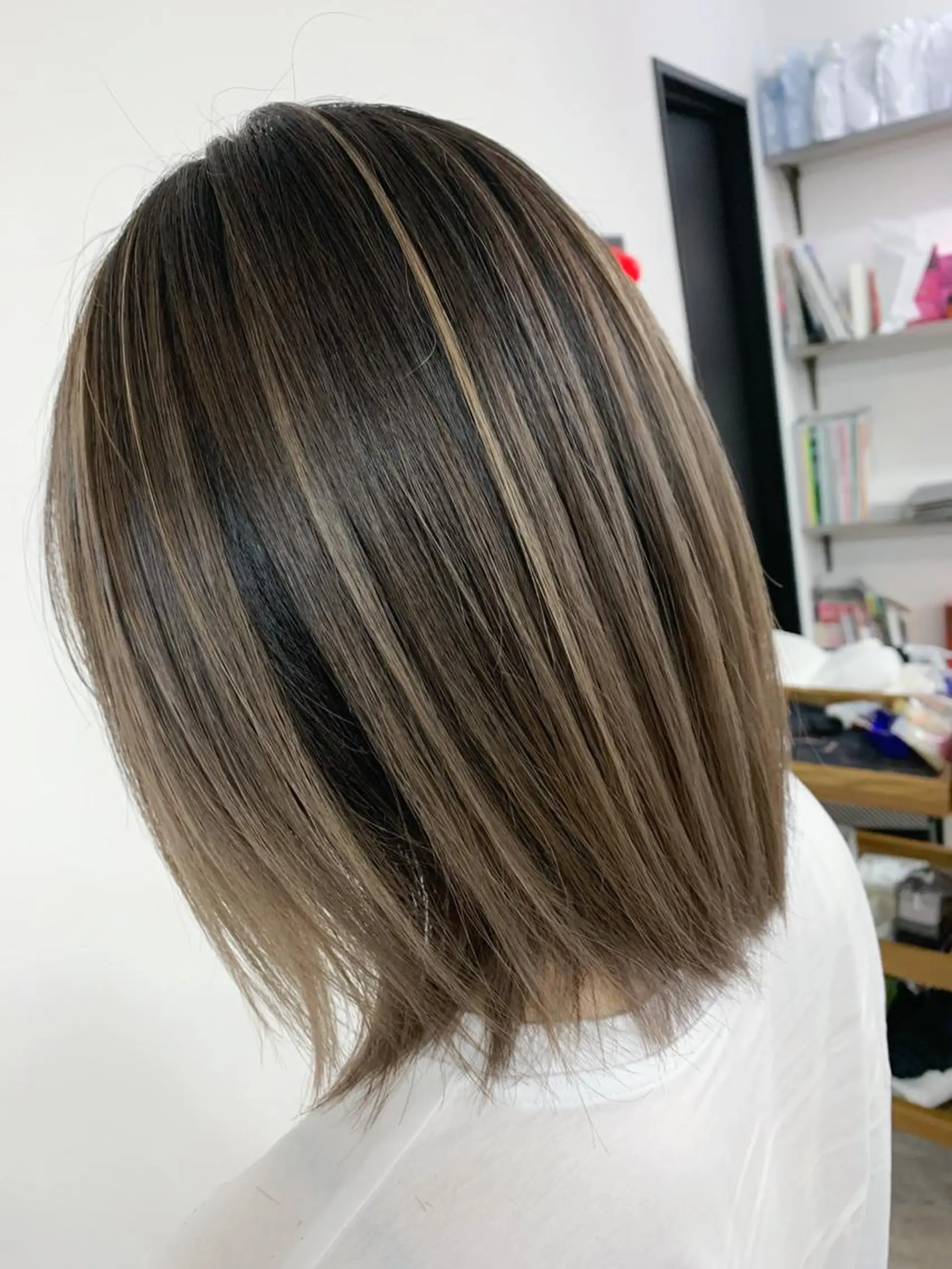 ミディアム ヘアカラー トリートメント 🥇近藤 恭輔🥇 Recharme新保のヘアスタイル