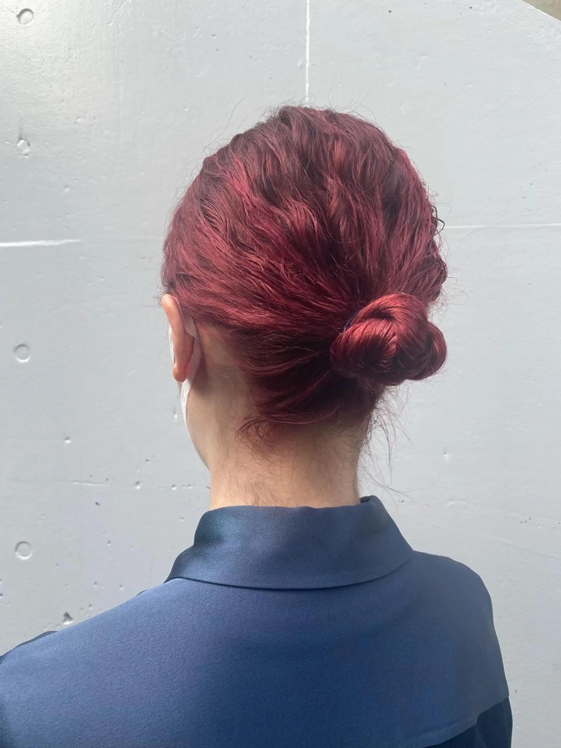 ミディアム カラー パーマ les baladins du miroir所属・🍃YURI 🍃のヘアスタイル