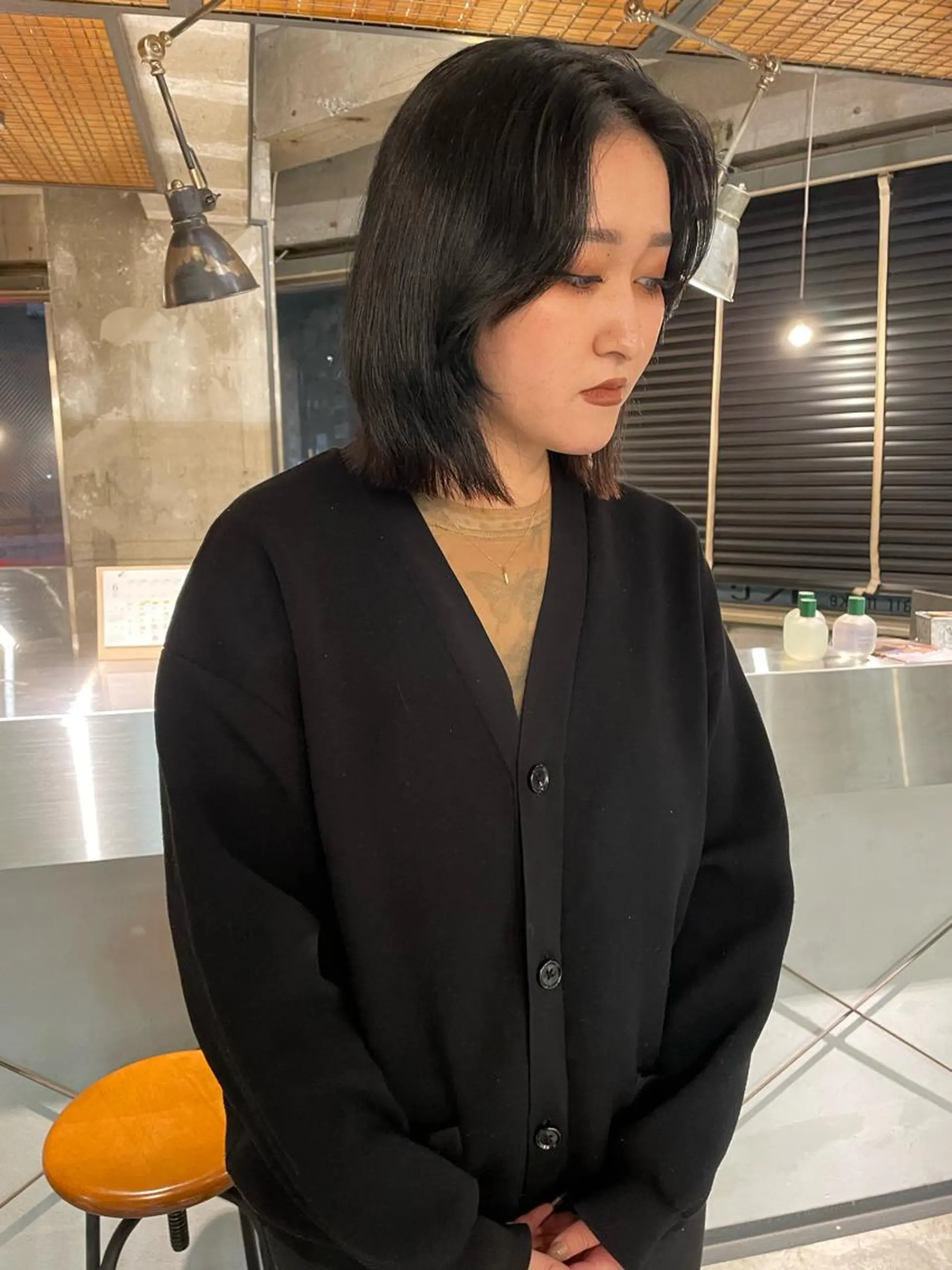 ミディアム カラー レイヤーカット ショートカット募集中 /NAGISAのヘアスタイル