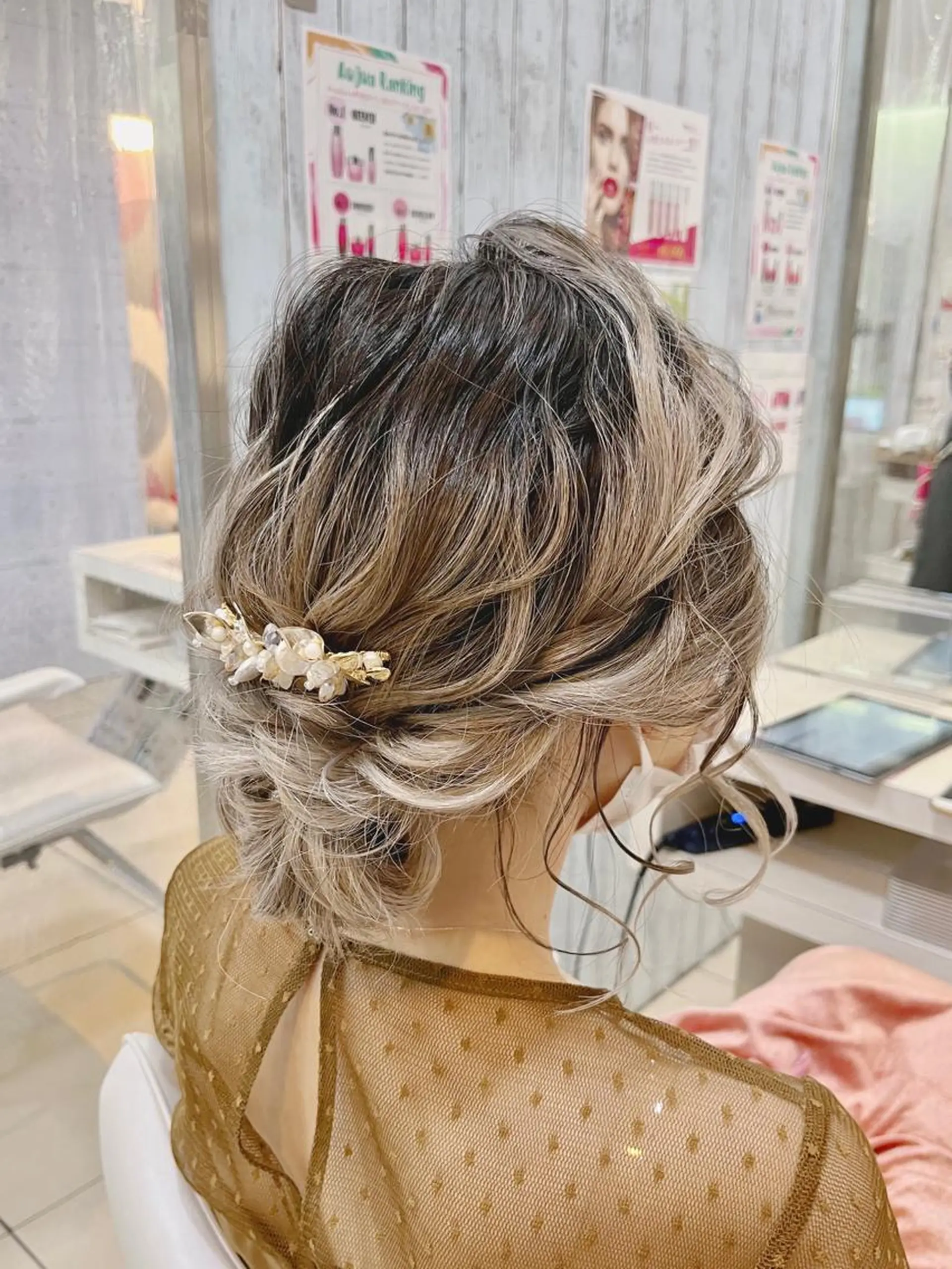 ヘアアレンジ ヘアセット 💎髪質改善特化/ 町田莉彩💎のヘアスタイル