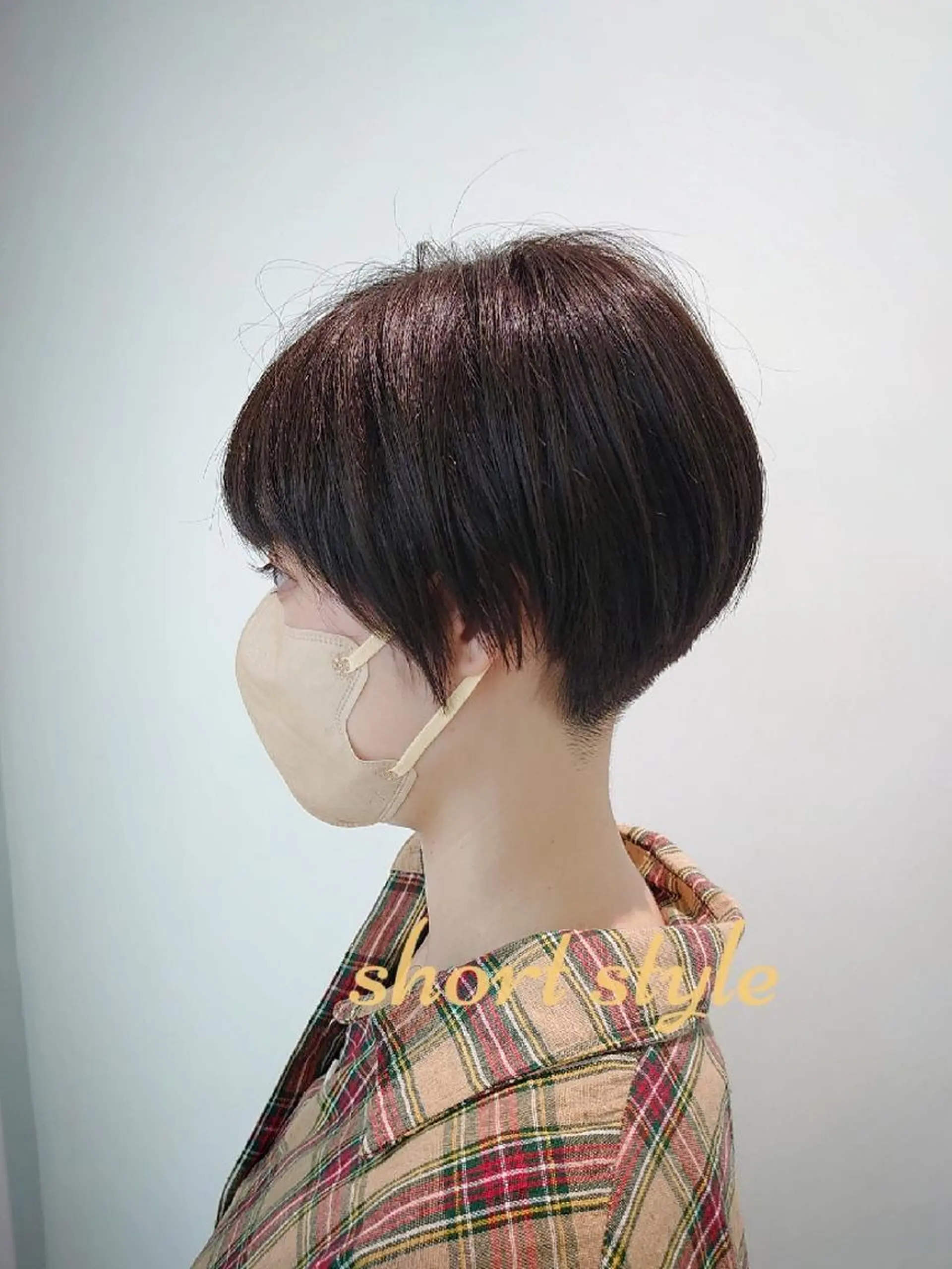 カラー ショート グレージュ ショートヘア GO TODAY SHAiRE SALON キラリトギンザ店所属・🐱higajo🐱 比嘉門(ヒガジョウ)のヘアスタイル