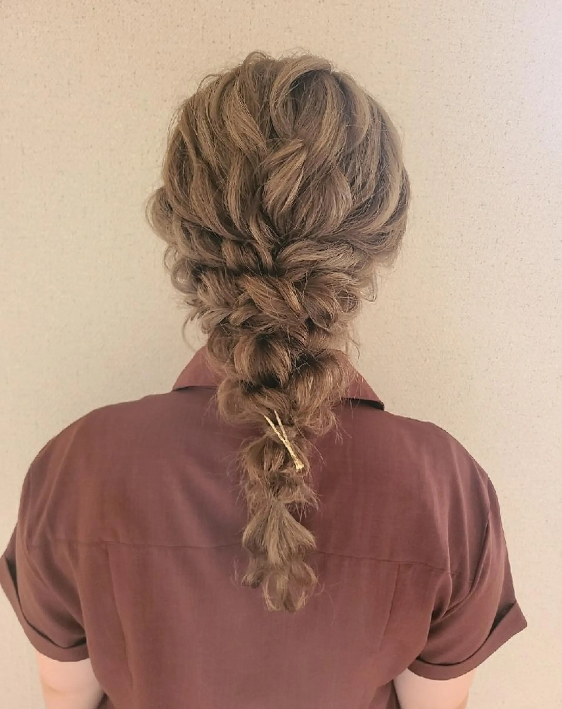 セミロング ヘアアレンジ 関口 友菜のヘアスタイル