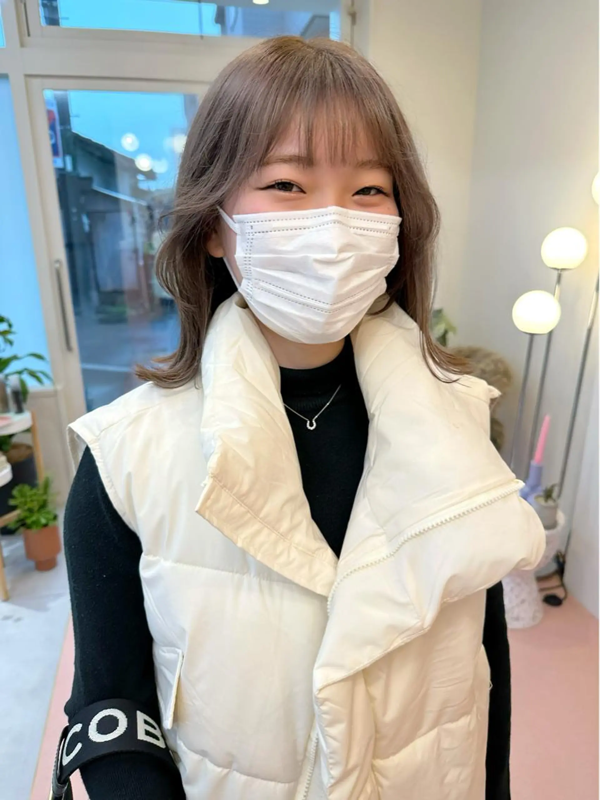 ミディアム カラー karin/インナー カラー/北名古屋市のヘアスタイル