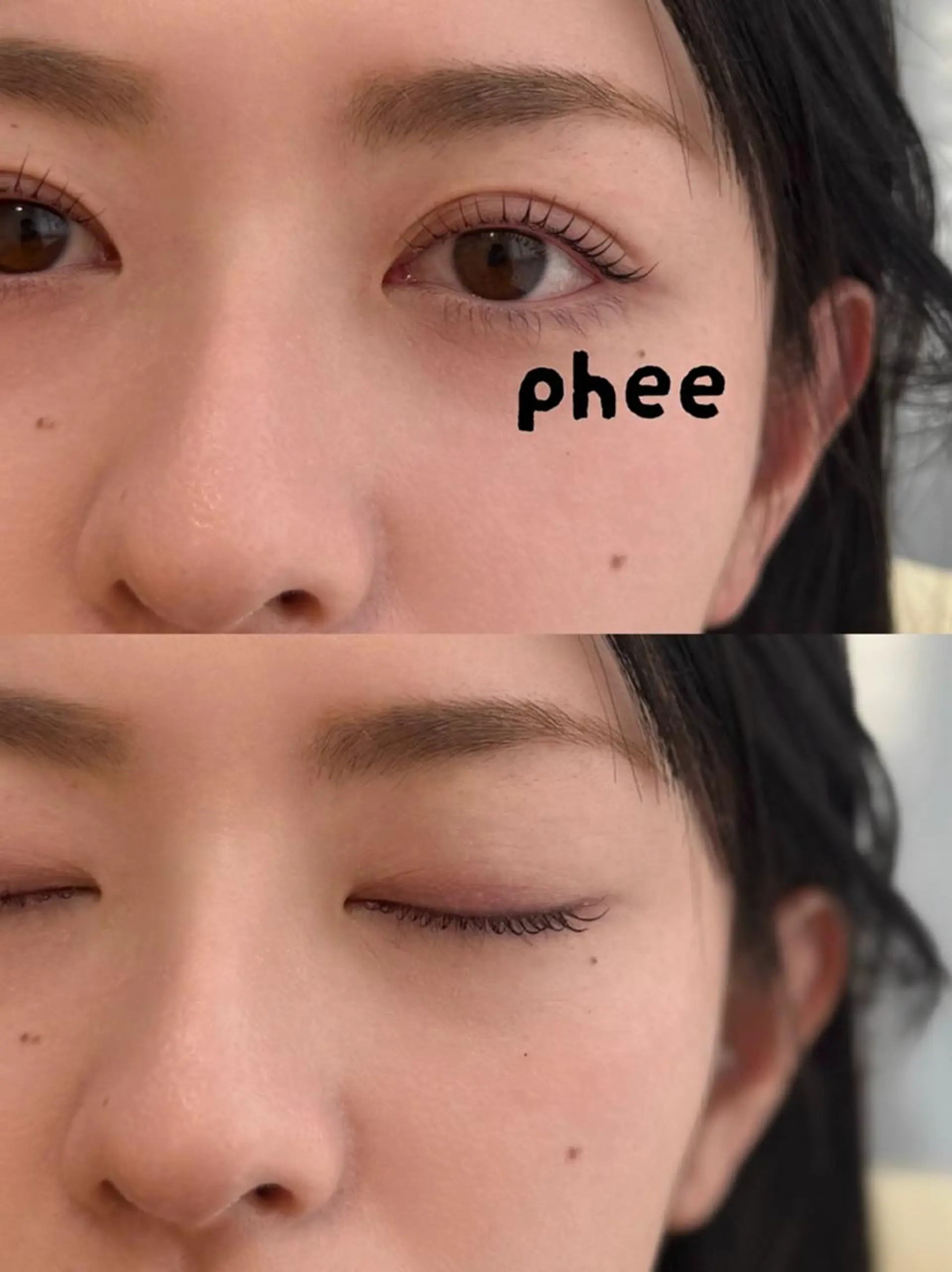 マツエク・マツパ マツパ phee フィーのマツエク・マツパデザイン