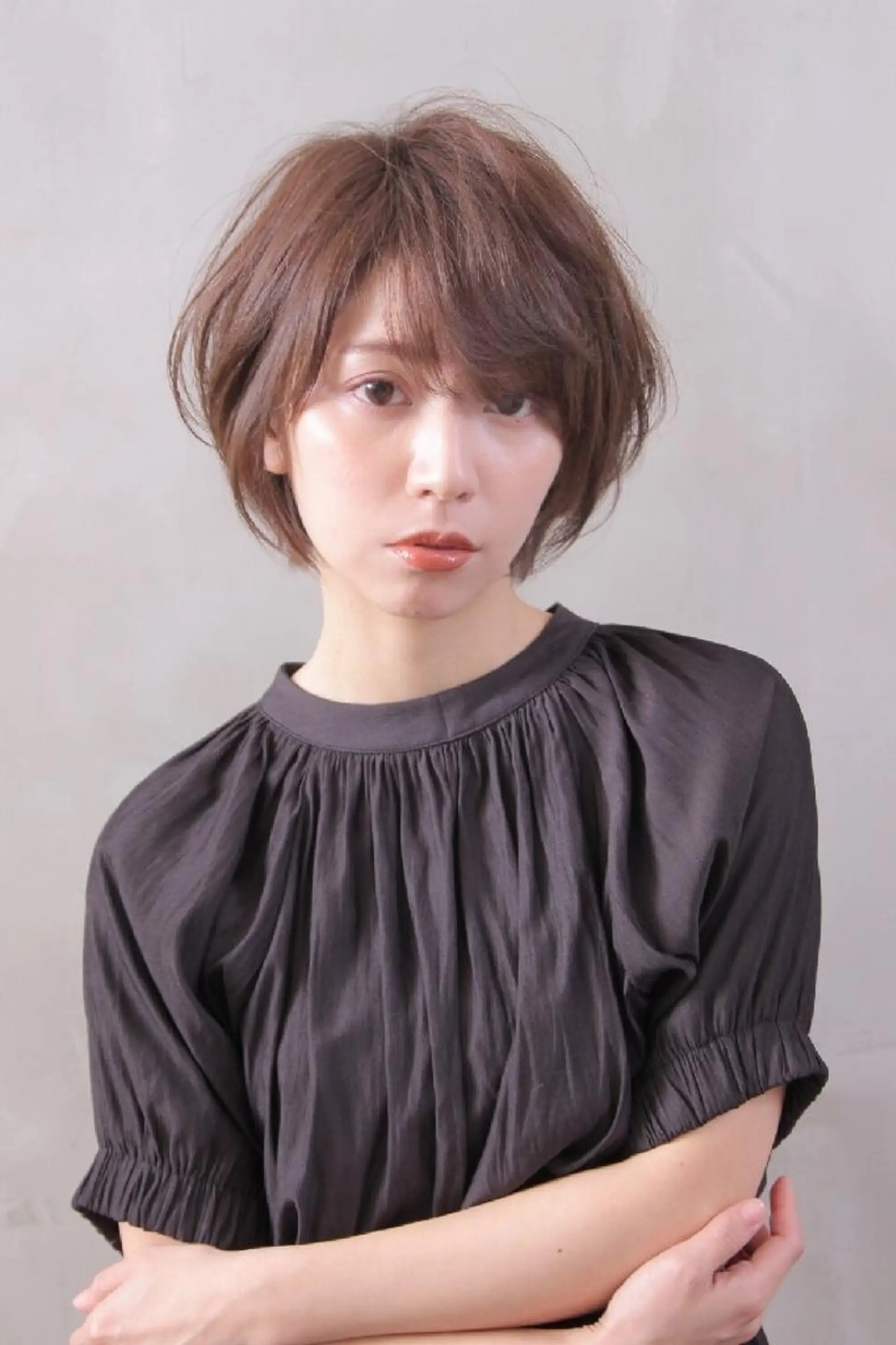 ショート カラー ヘアアレンジ ace share salon所属・桑原 祥のヘアスタイル