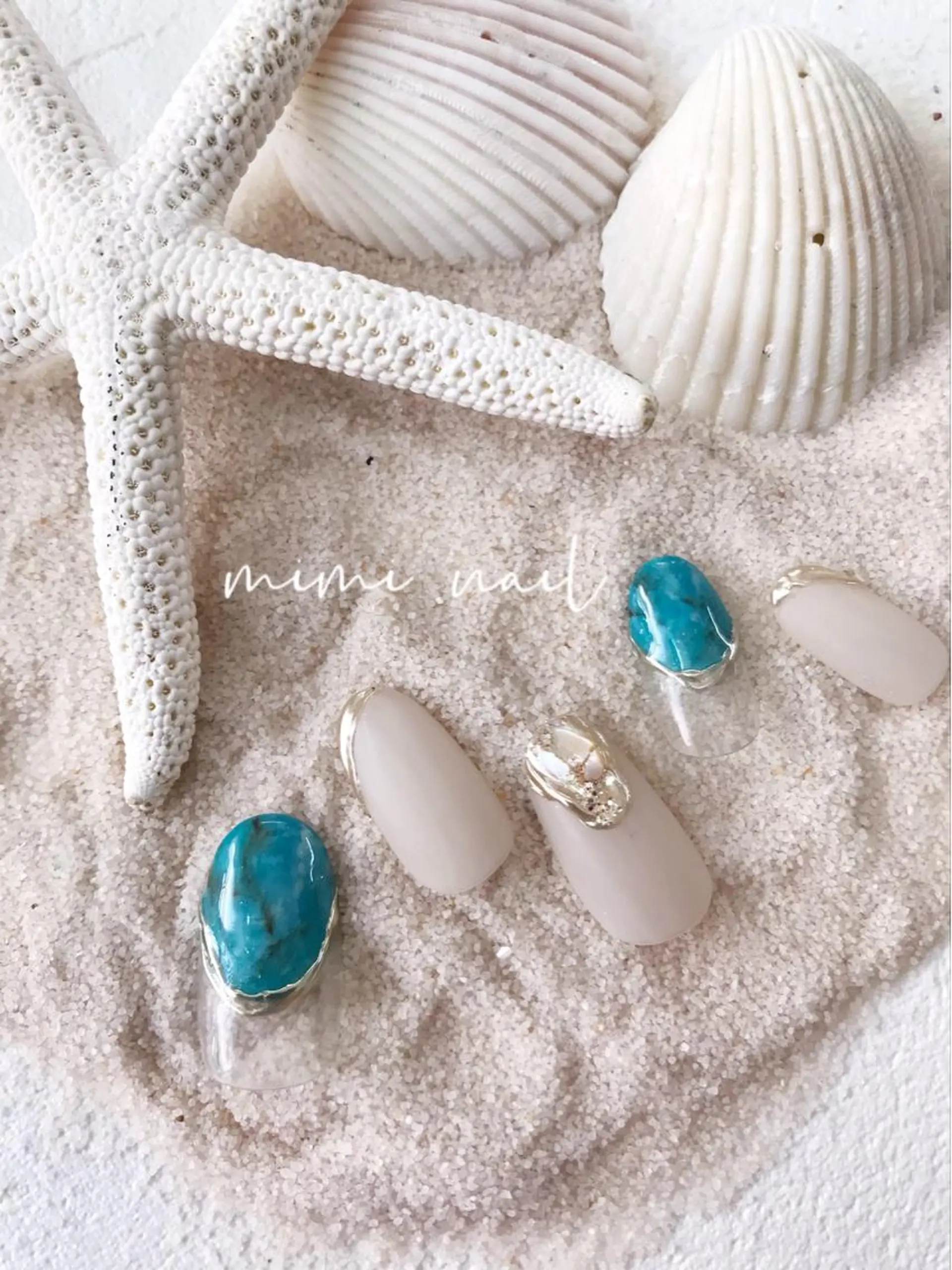 ネイル ハンドネイル mimi nailのネイルデザイン