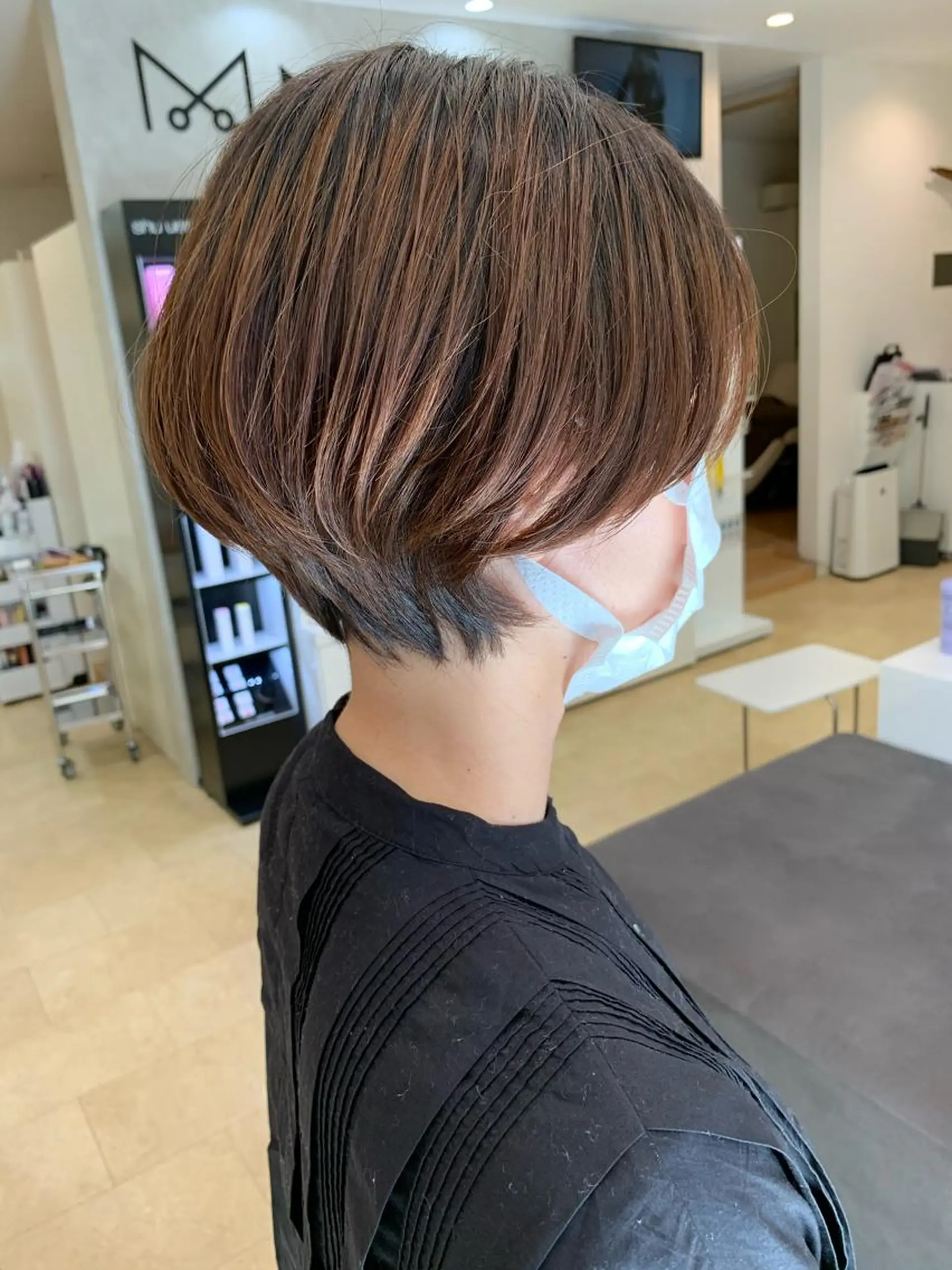 ショート 西新/siohair 2nd/石尾刻矢のヘアスタイル