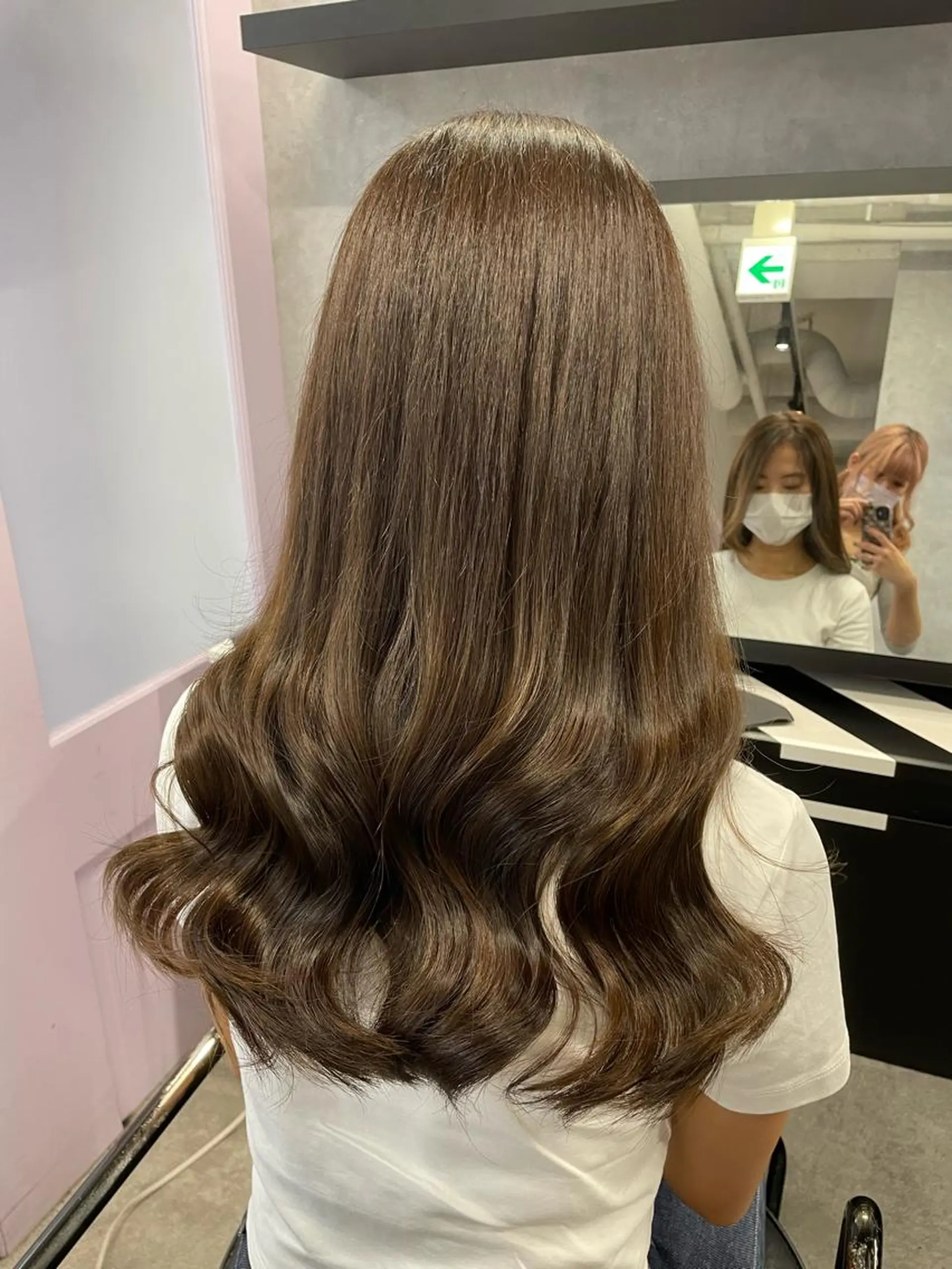 ロング Cielro【 シェイロ 】所属・Cielro/ダブル カラー/西田咲希のヘアスタイル