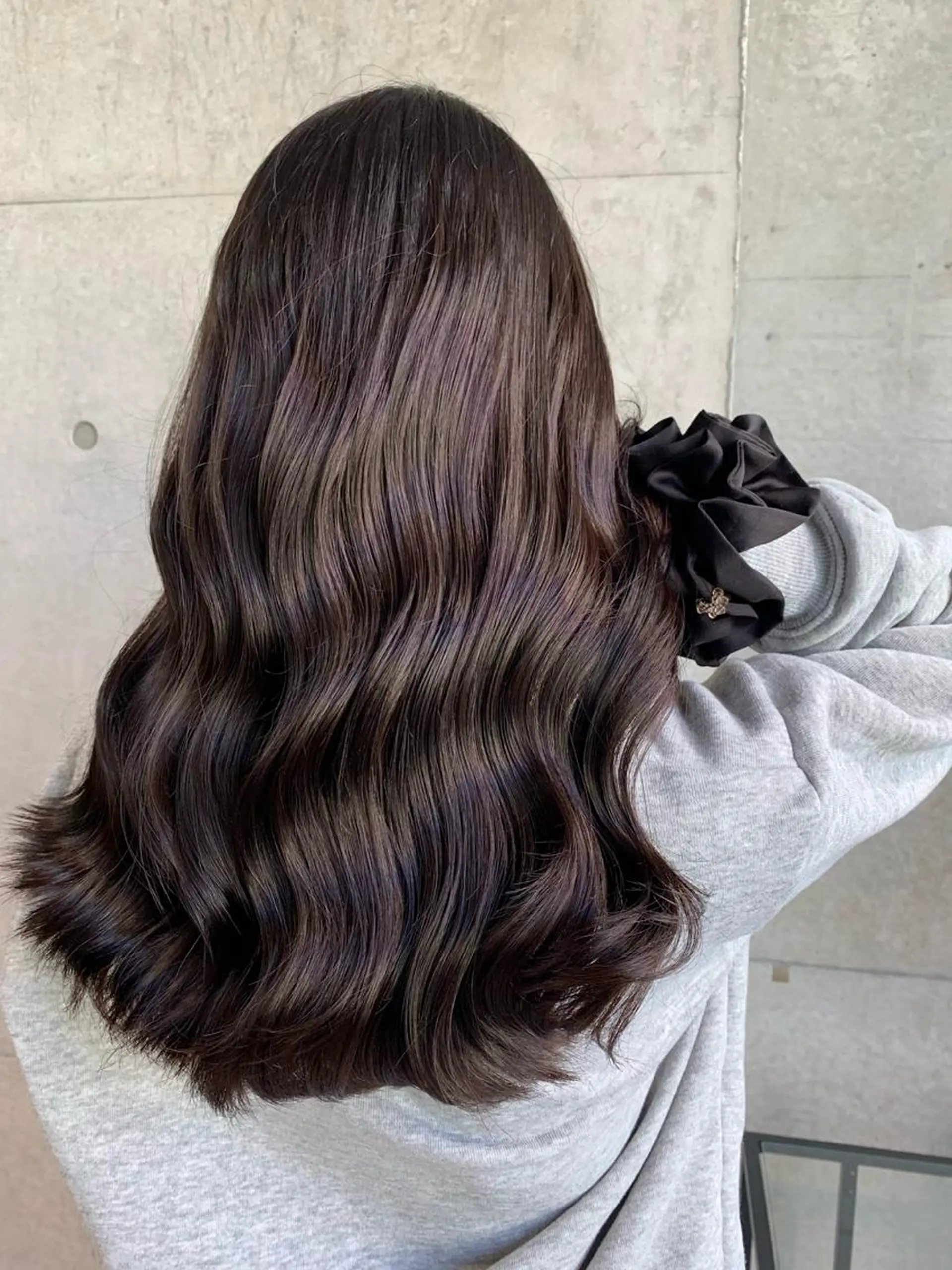 ロング カラー ラベンダーカラー MIL心斎橋所属・Clair クレアのヘアスタイル