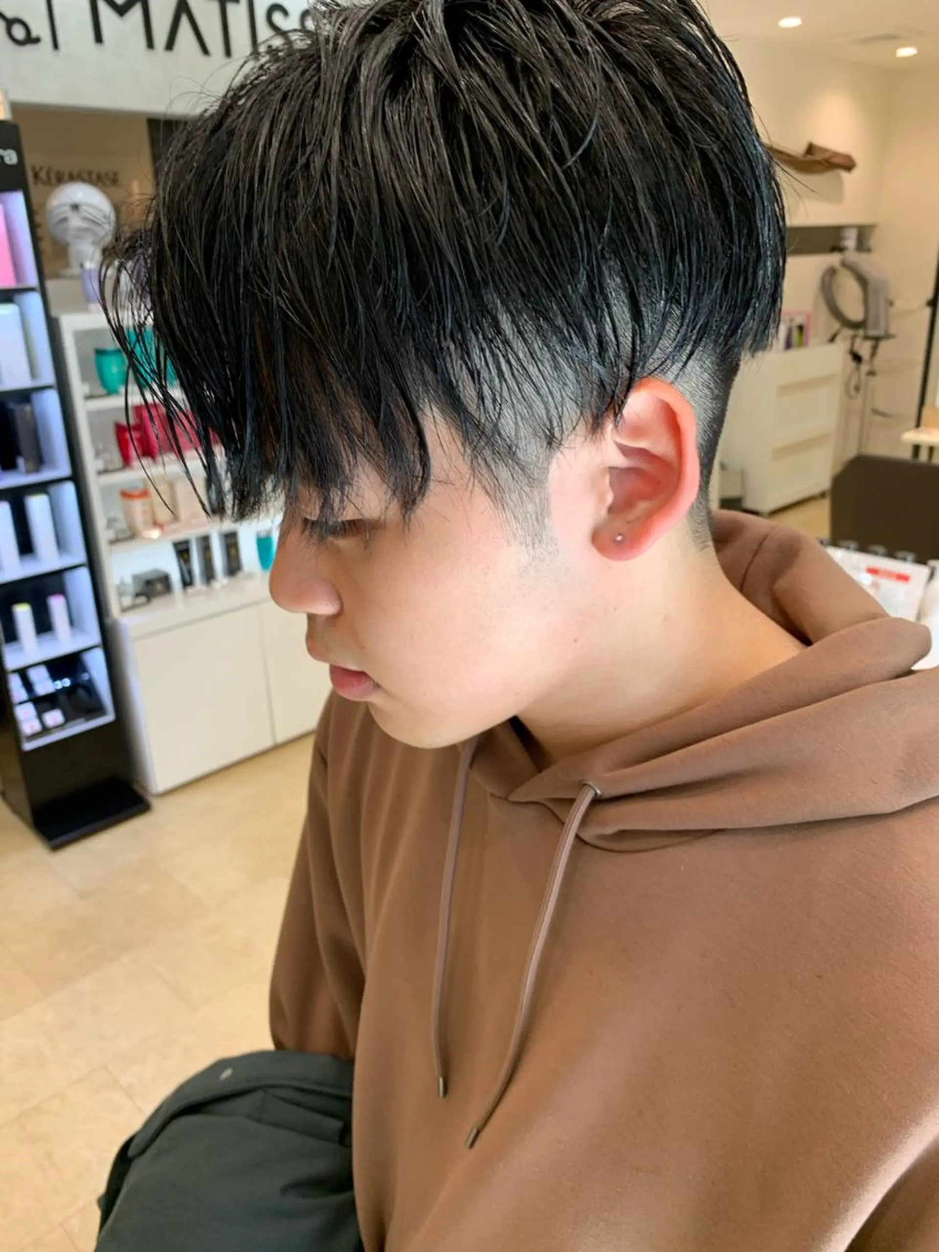 メンズ 西新/siohair 2nd/石尾刻矢のヘアスタイル