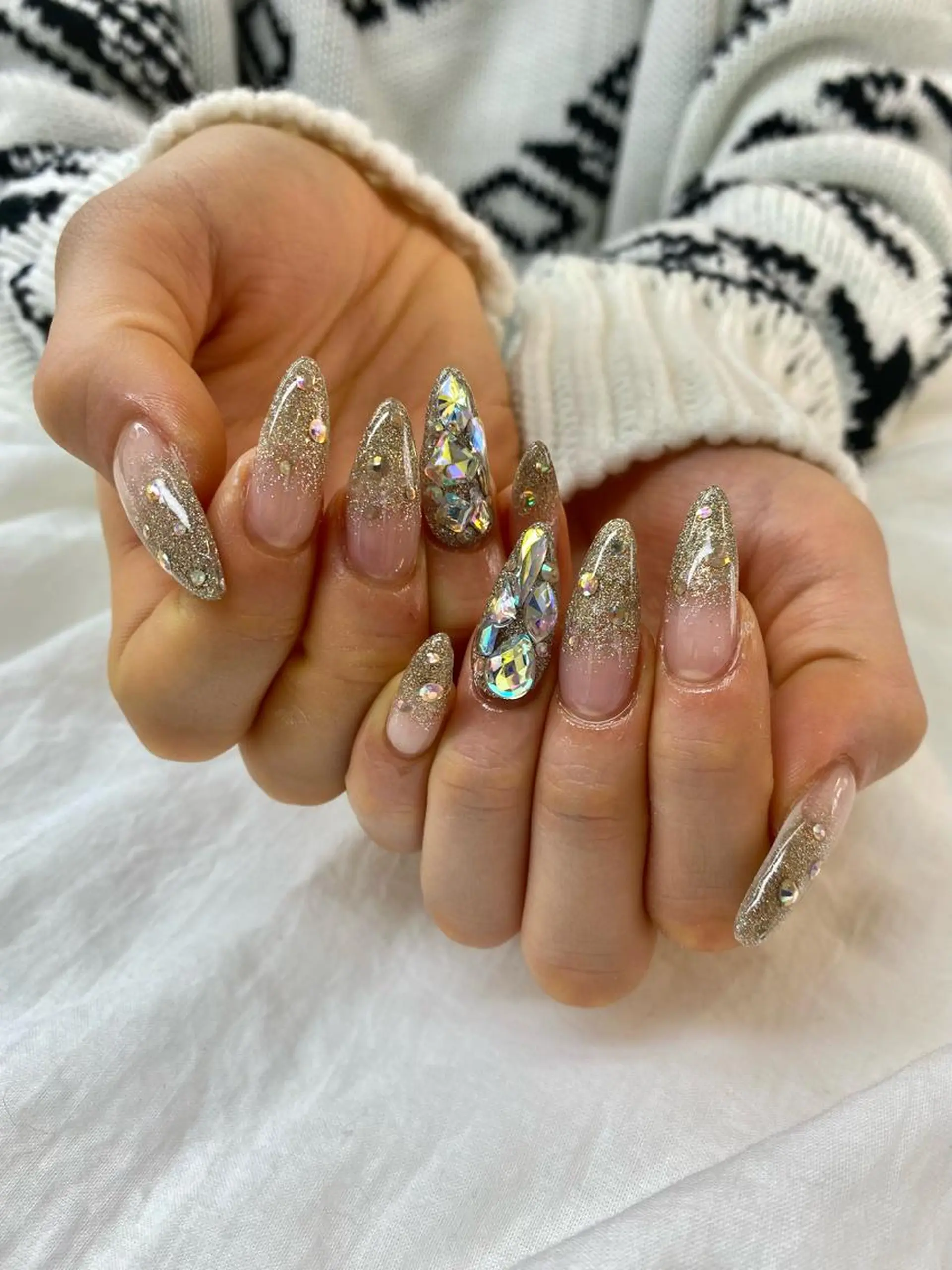 ロング ハンドネイル 池袋痛ネイル Nok. 渡辺のネイルデザイン