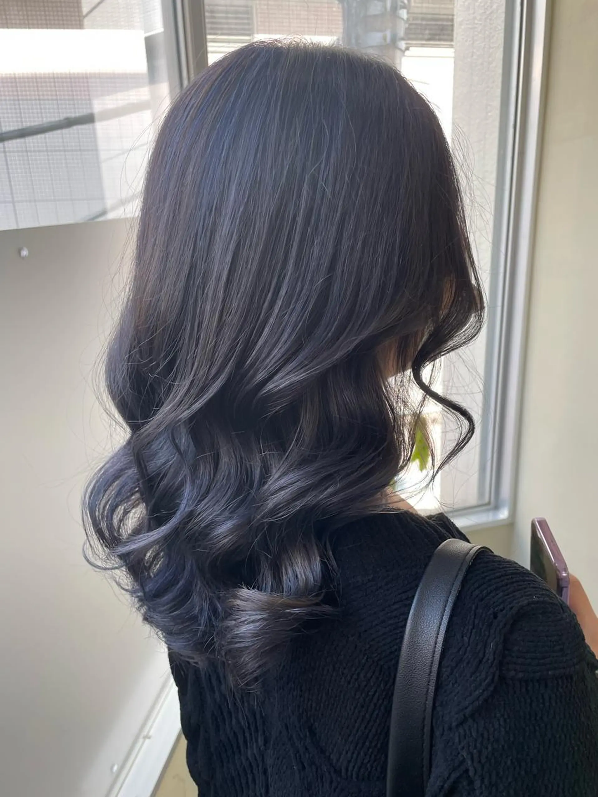 セミロング カラー ヘアアレンジ 🍑🧋ハイトーン 暖色カラーlucaのヘアスタイル