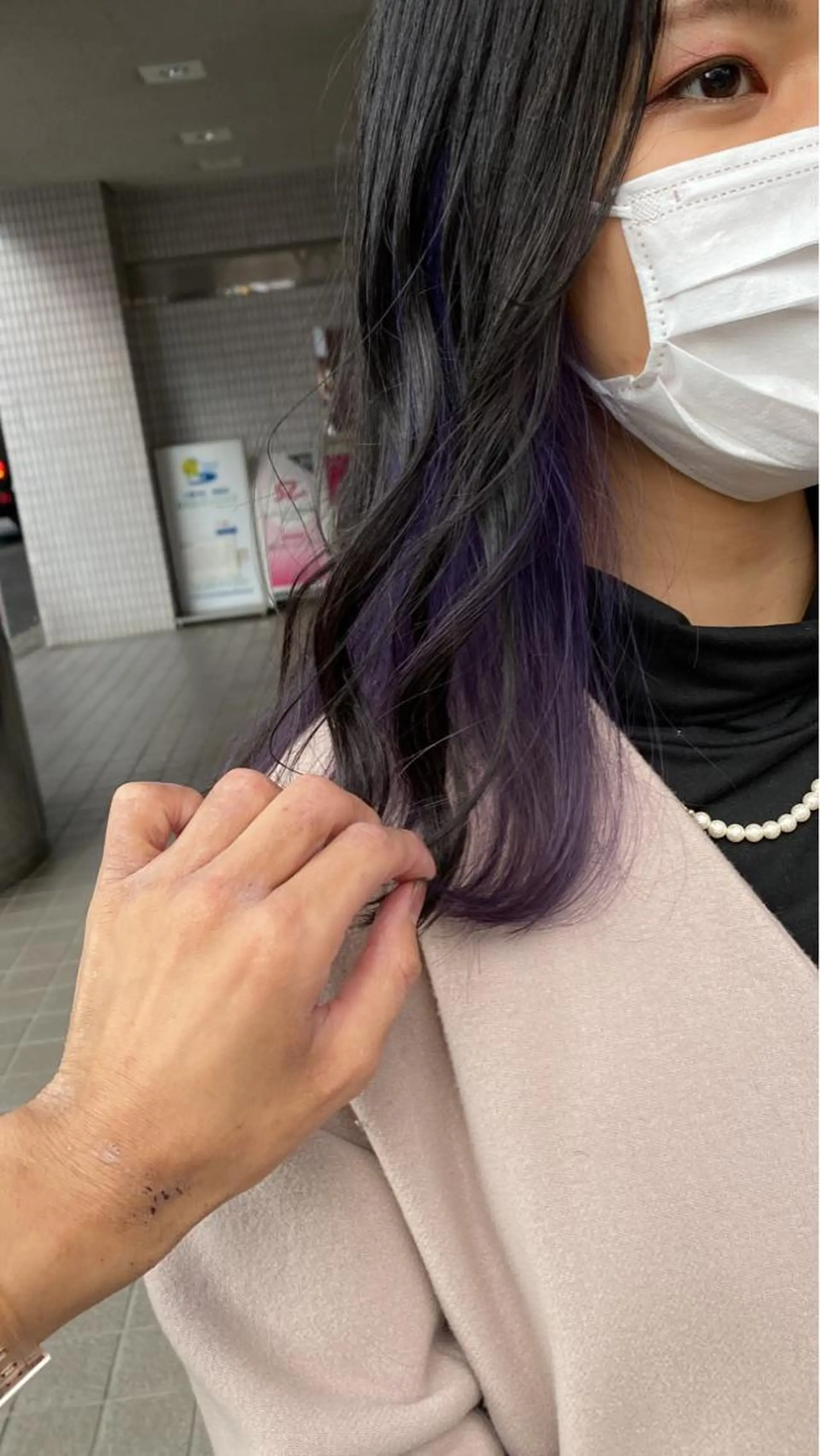 ミディアム カット ヘアカラー トリートメント SABO 草薙店【サボ】所属・🍃ボブ&ショート 特化🍃髪質改善🍃のヘアスタイル