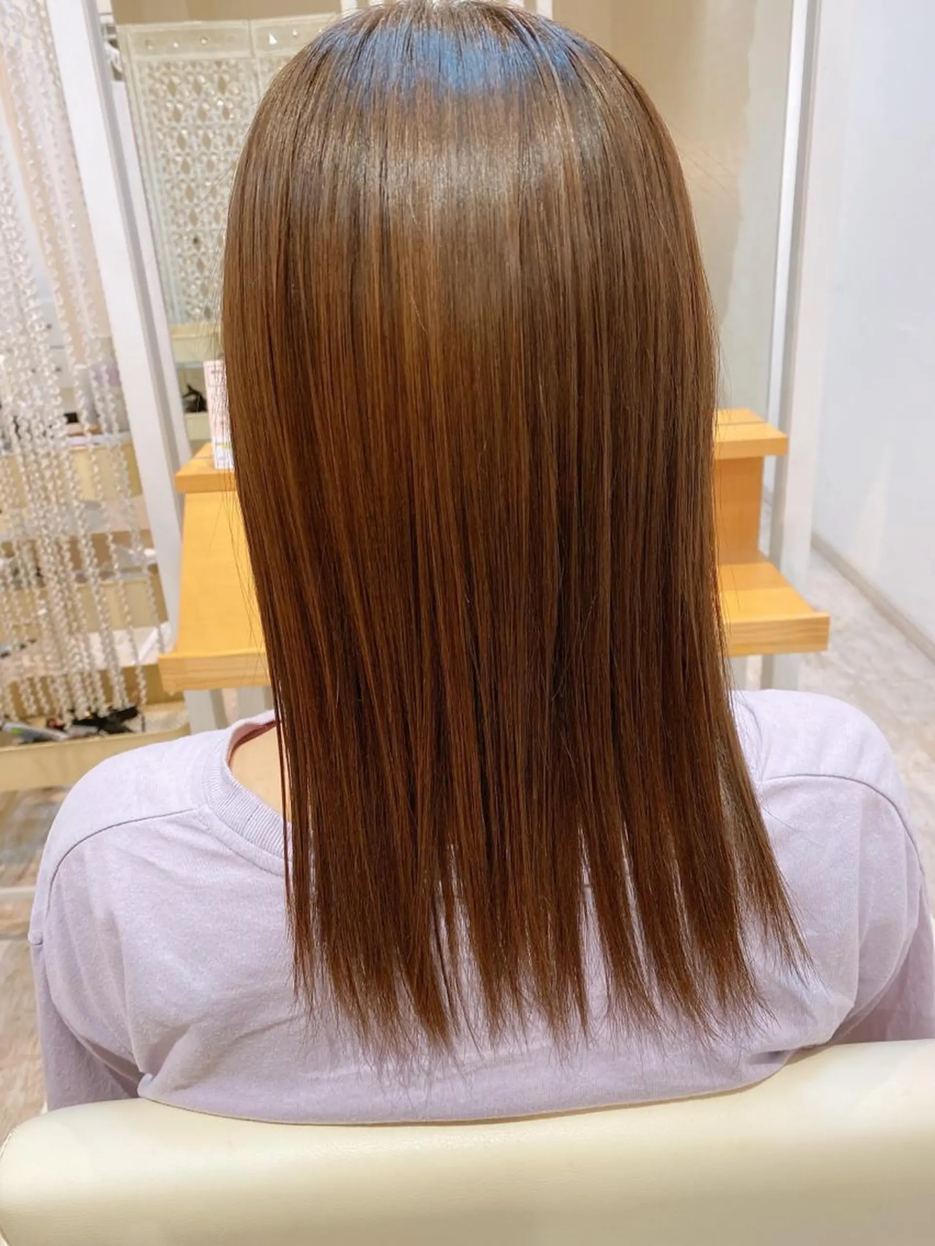 セミロング カラー Design Color🐰アユミのヘアスタイル